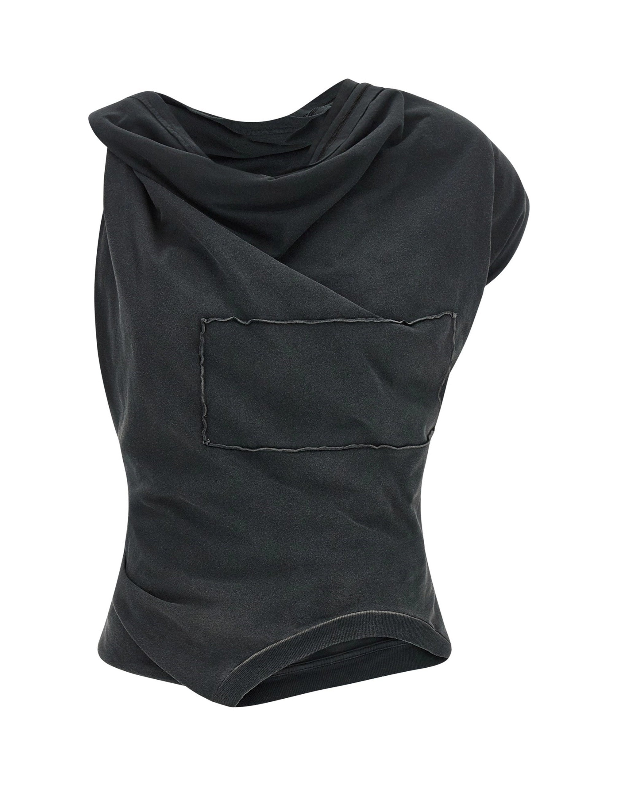 Maison Margiela Upside Down Draped Top