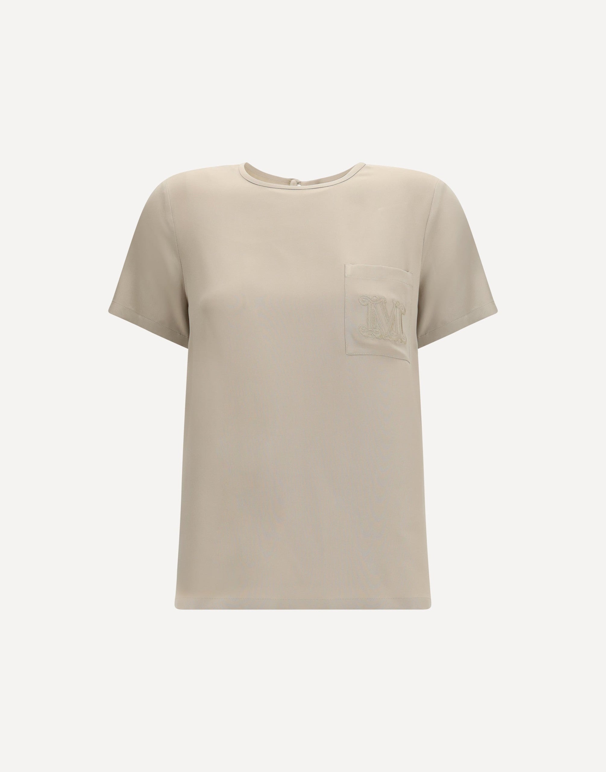 Max Mara Pagano Silk T-Shirt