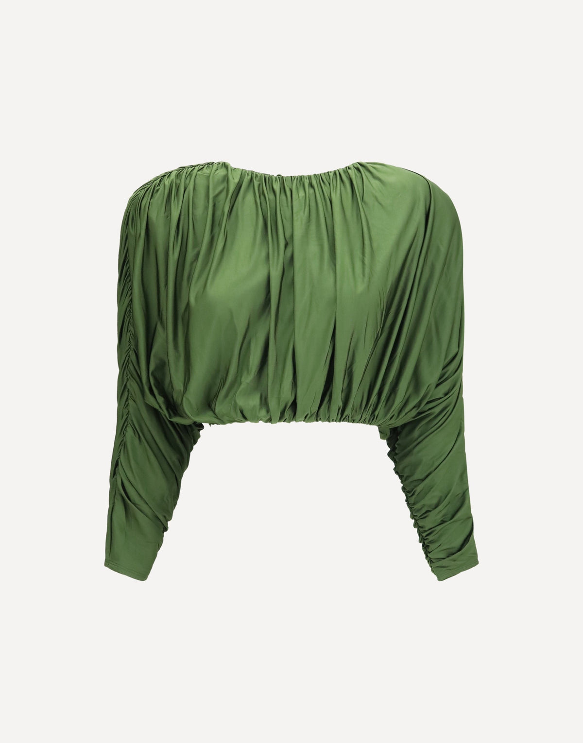 Self-Portrait Draped Jersey Top