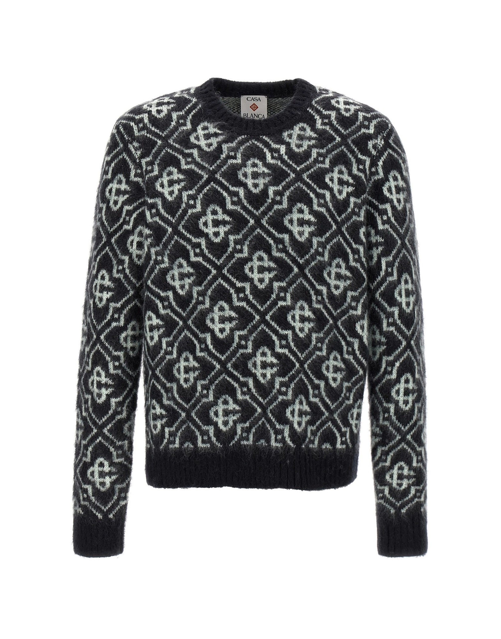 Casablanca Monogram Mohair Sweater