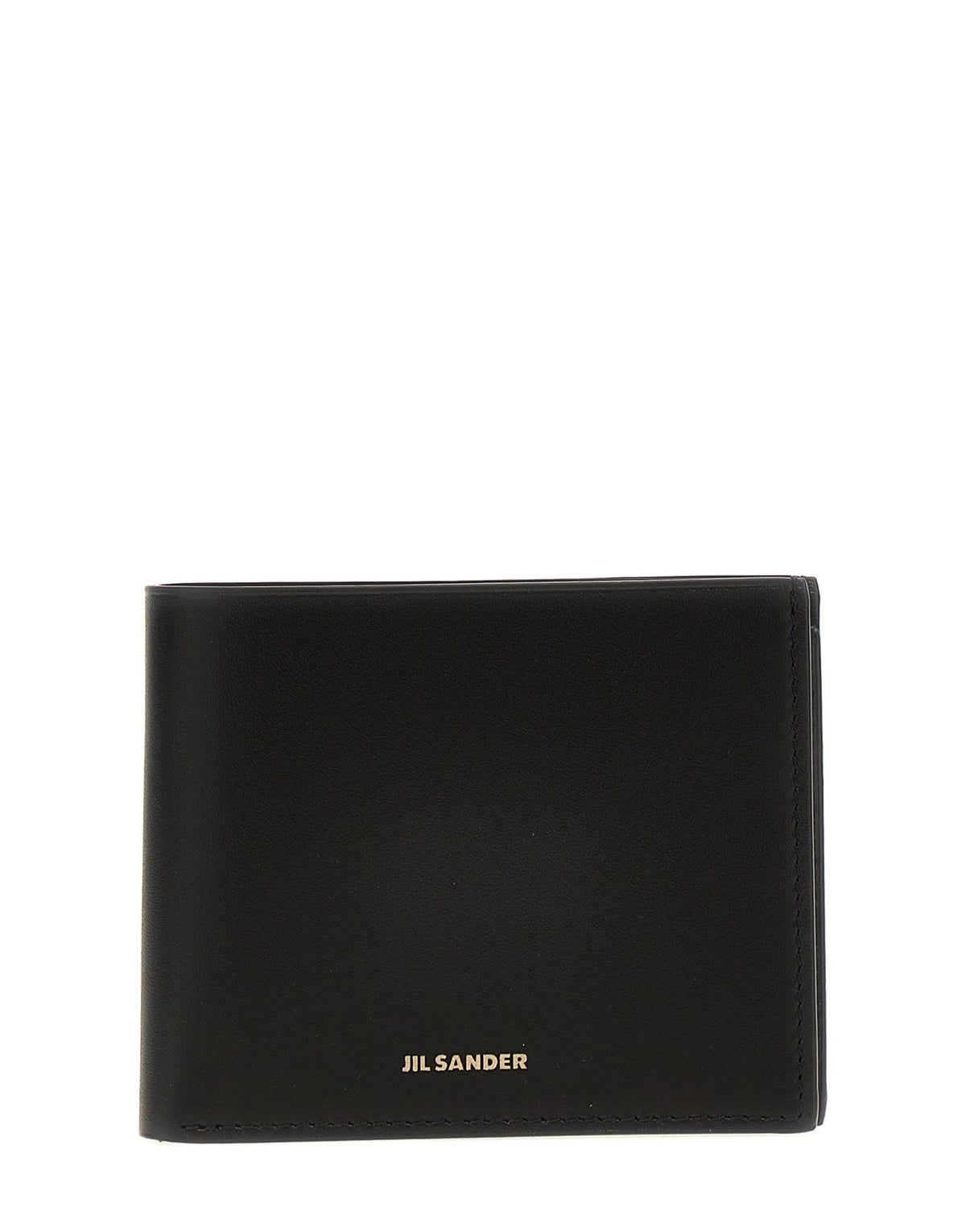 Jil Sander Leather Wallet With Zipped Pocket