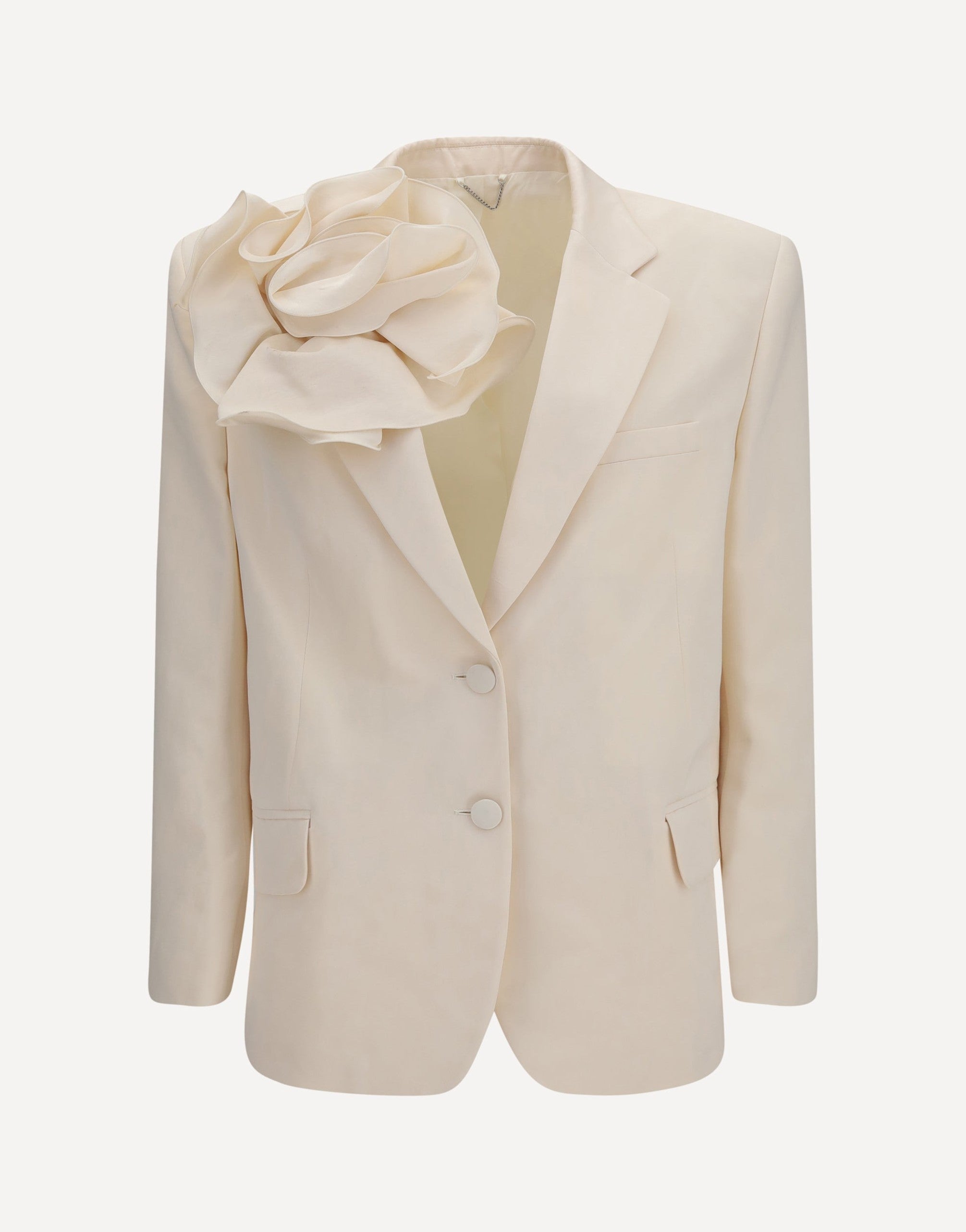 Magda Butrym Blazer aus Baumwolle und Seide mit Blumenmuster