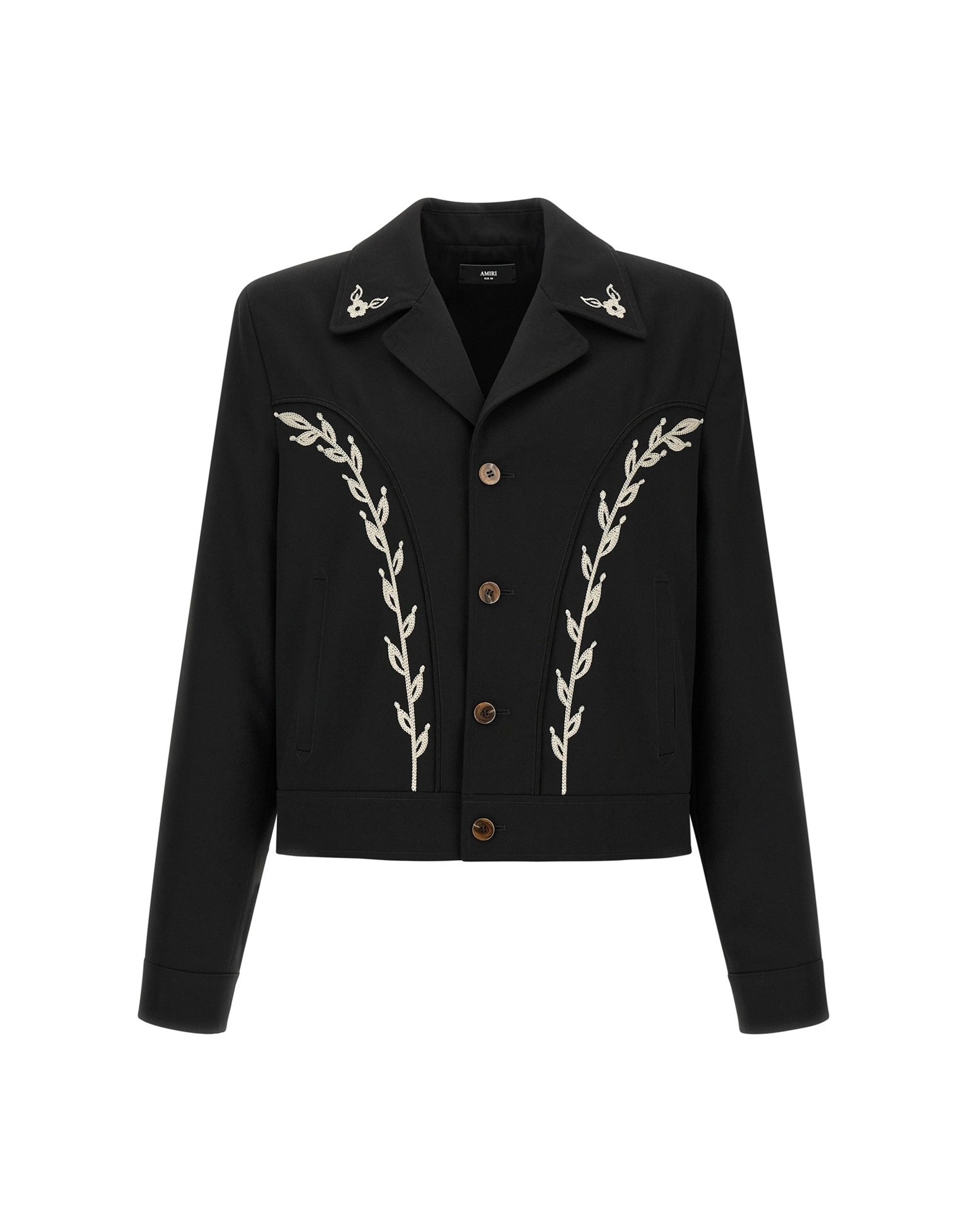 Amiri Western Jacket With Embroideries