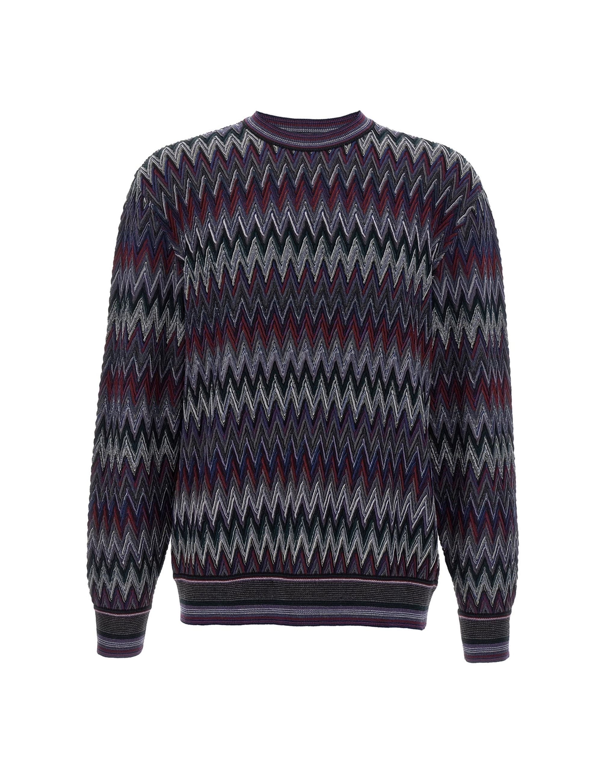 Missoni Pullover aus Wolle mit Zickzackmuster