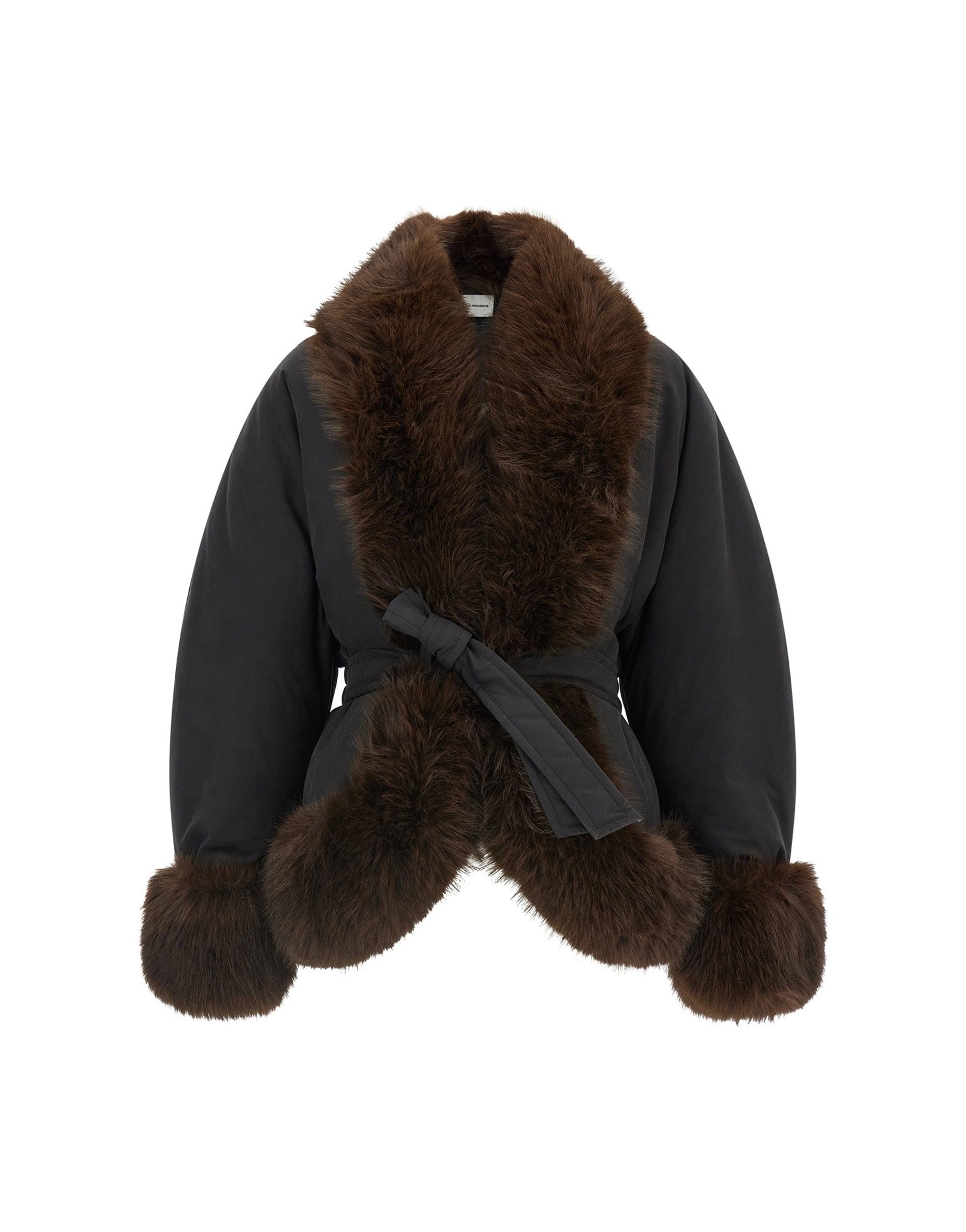 The Andamane Brina Faux Fur Jacket | Sendegaro