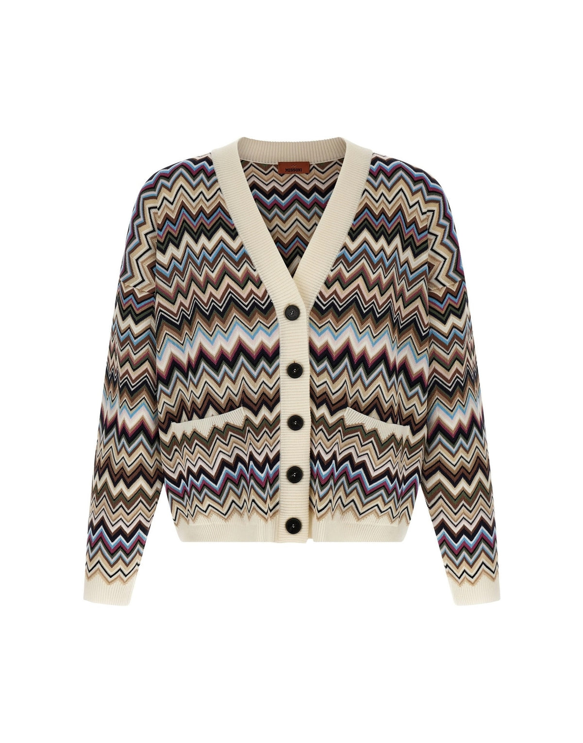 Missoni Multicolor Zigzag Cardigan