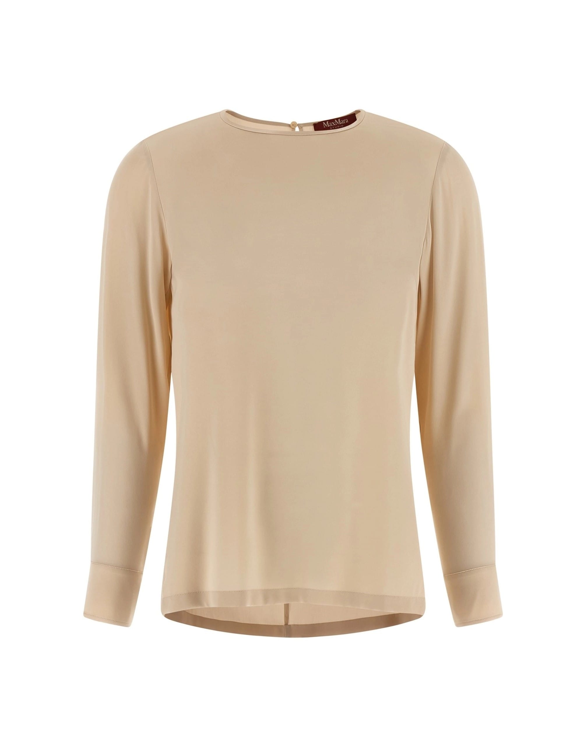 Max Mara Lodi Silk Satin Shirt