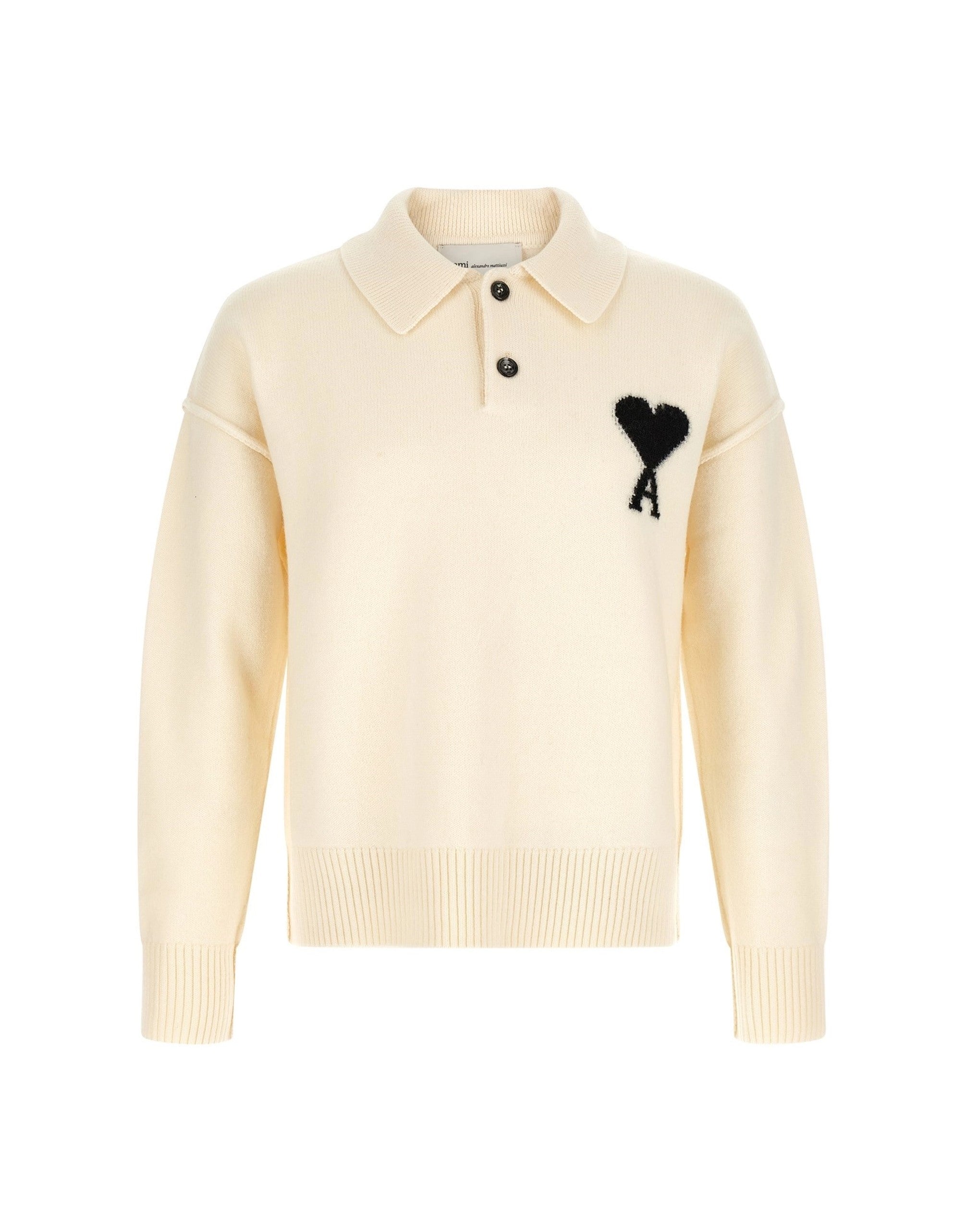 Ami Paris Ami De Coeur Polo Shirt
