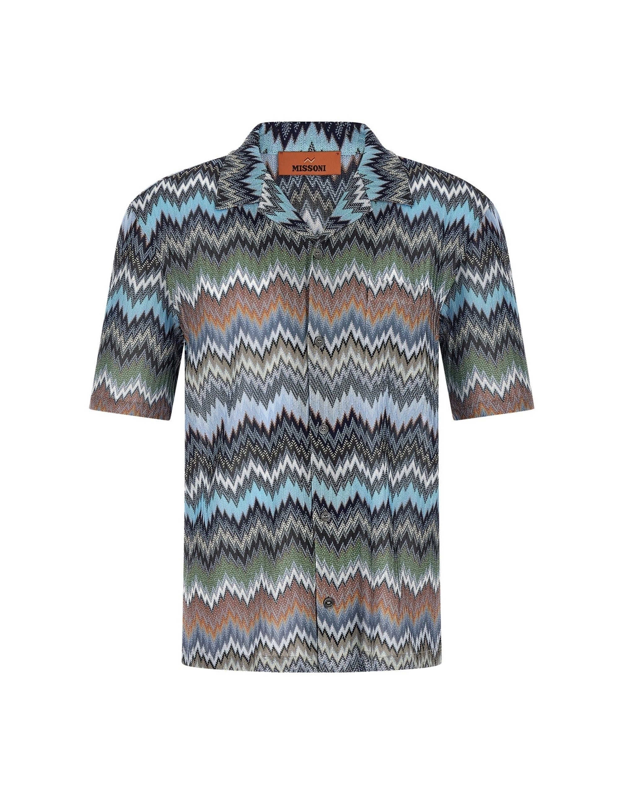 Missoni Chevron Snake Bowling Shirt