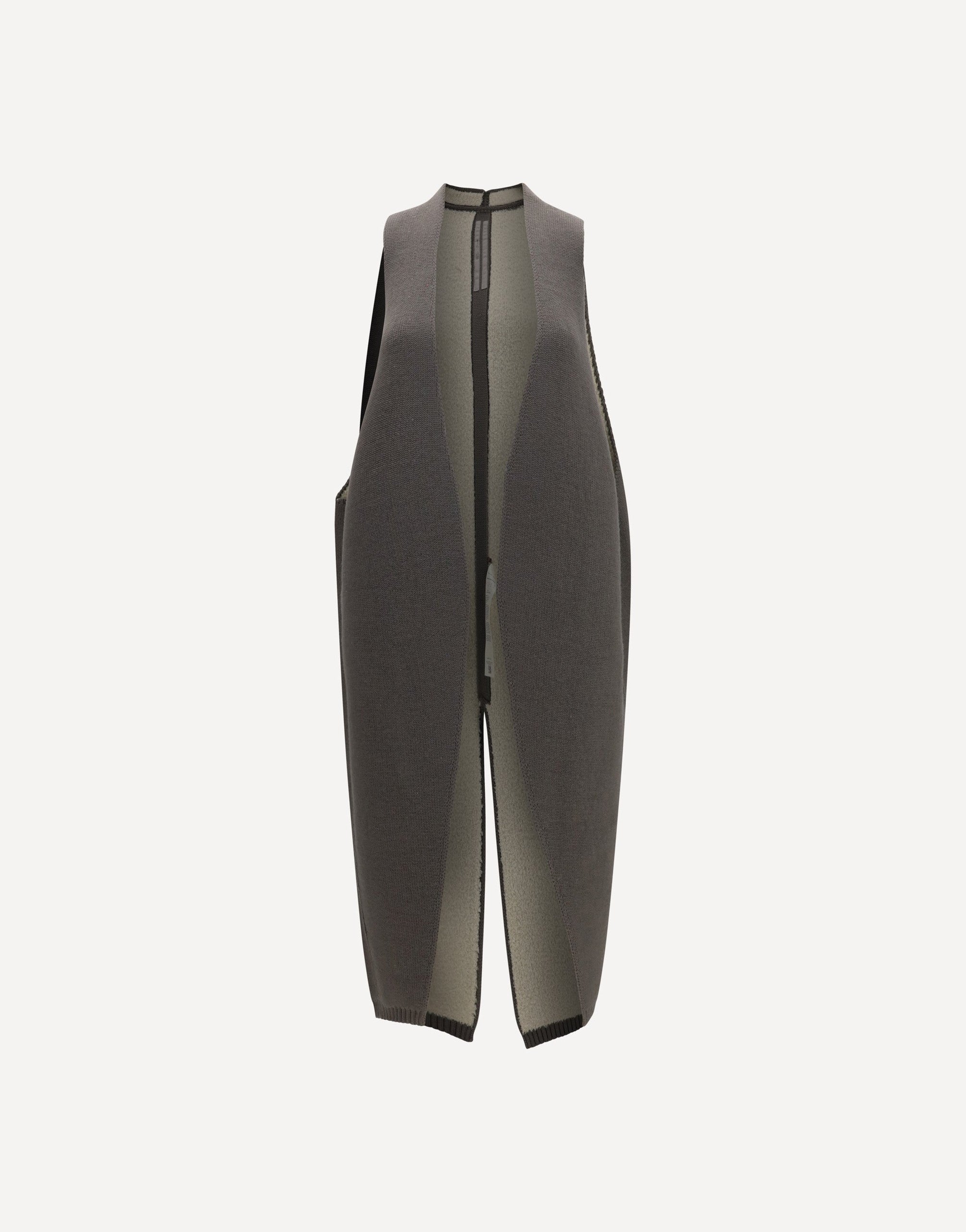 Rick Owens Long Wool Shearling Vest
