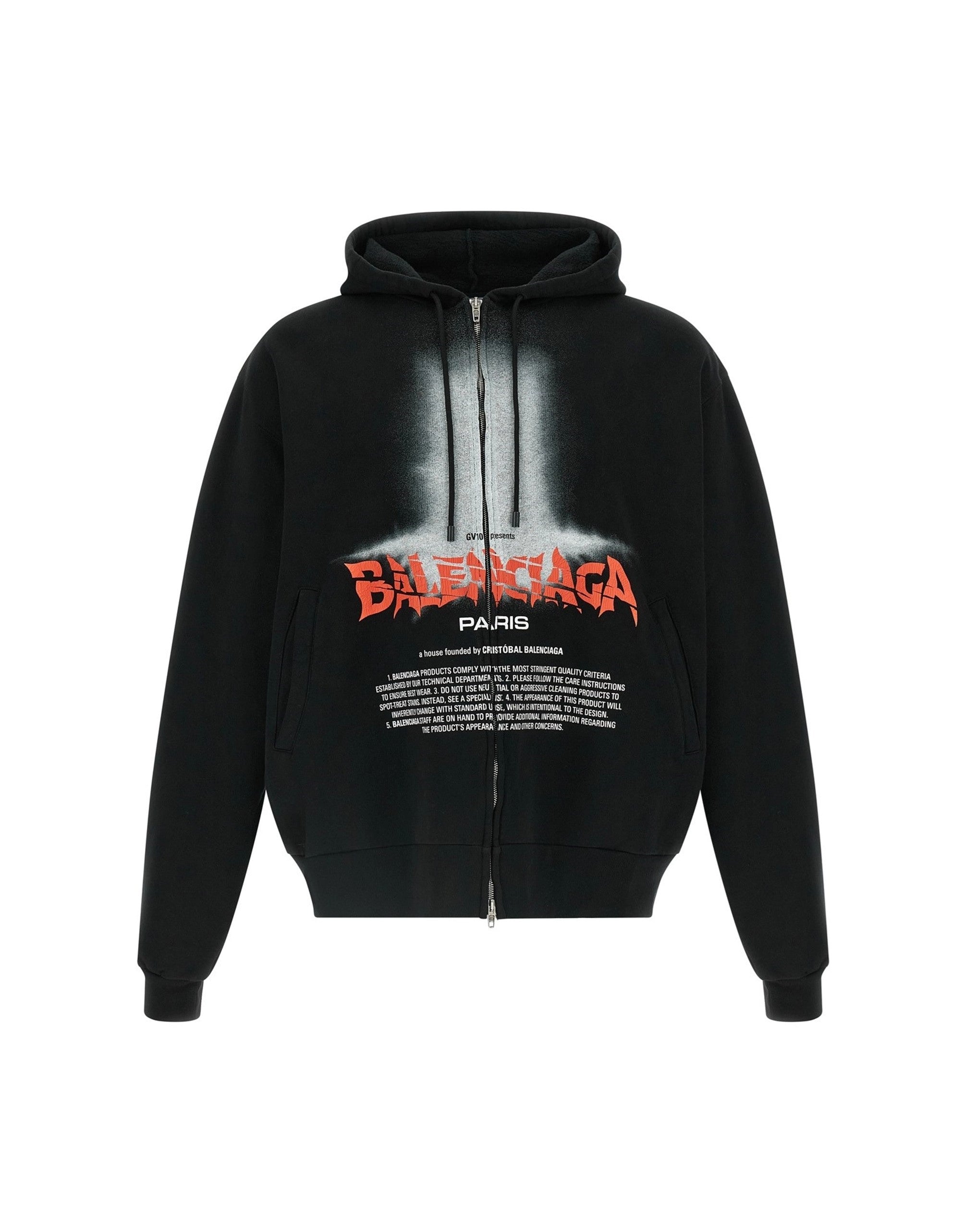 Balenciaga The Door Zip Sweatshirt