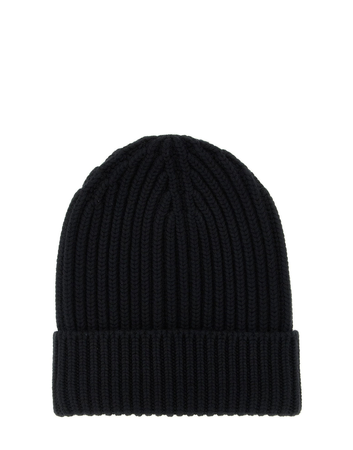 Dolce & Gabbana Black Wool Beanie