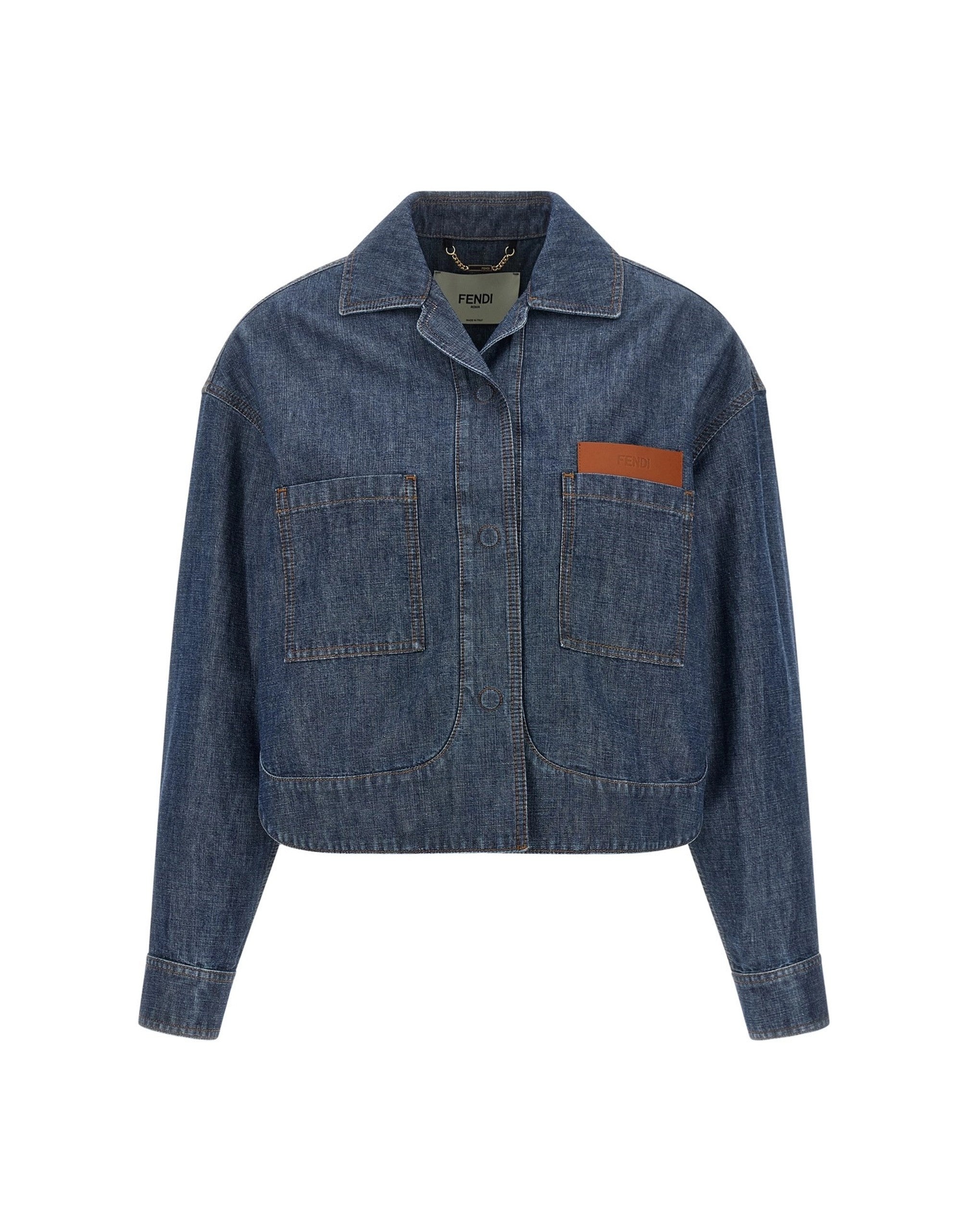 Fendi Chambray Denim Jacket