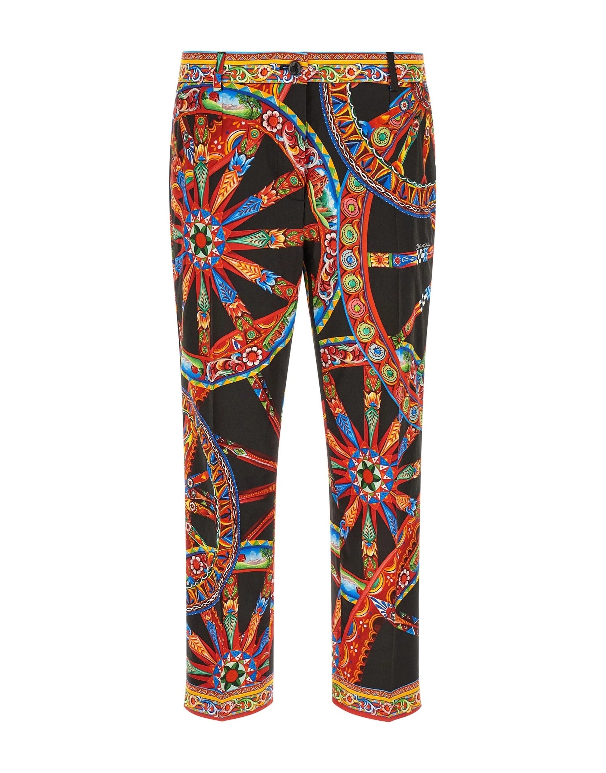 Dolce & Gabbana Carretto Cigarette Pants