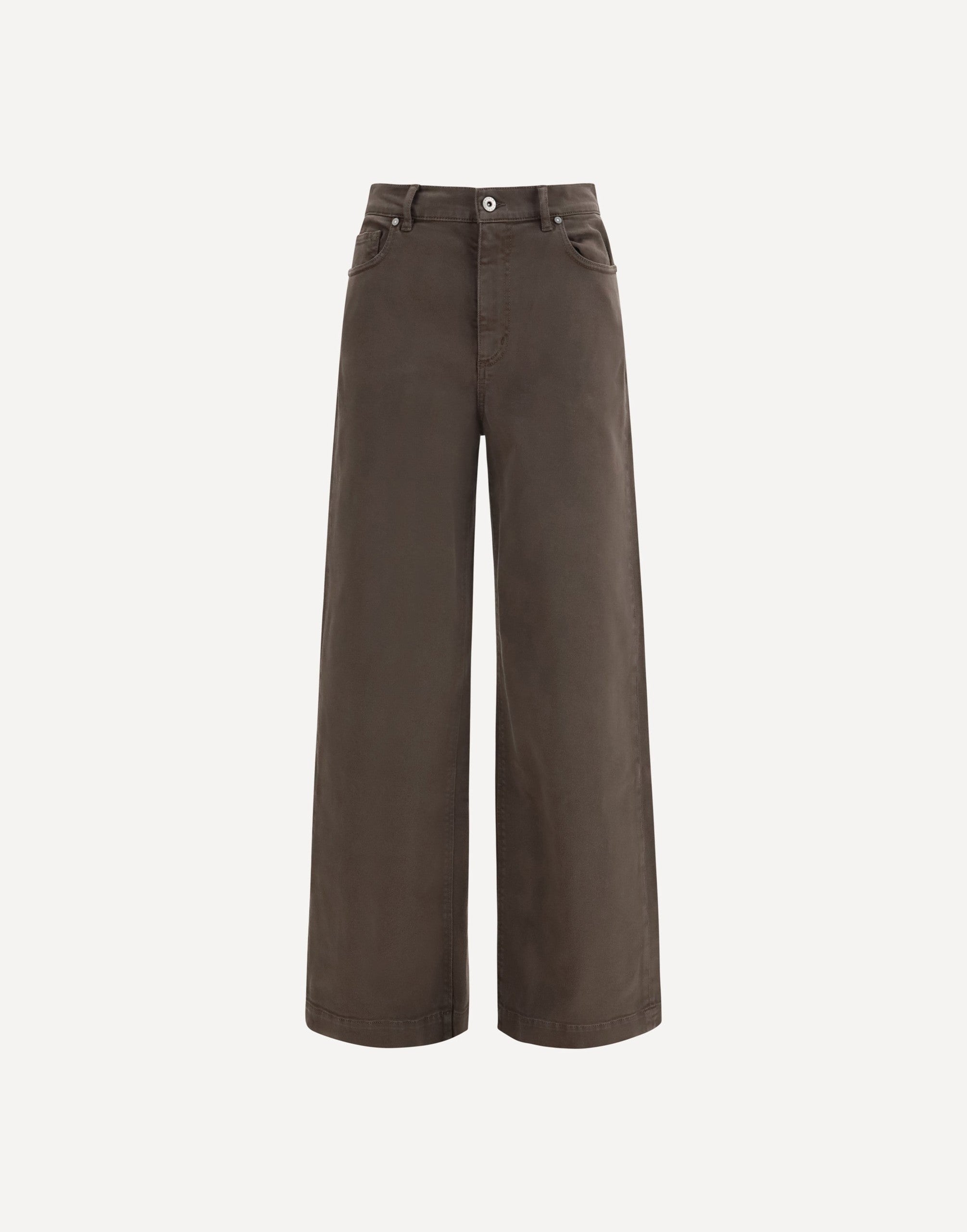 P.A.R.O.S.H. Pantaloni drill a gamba larga