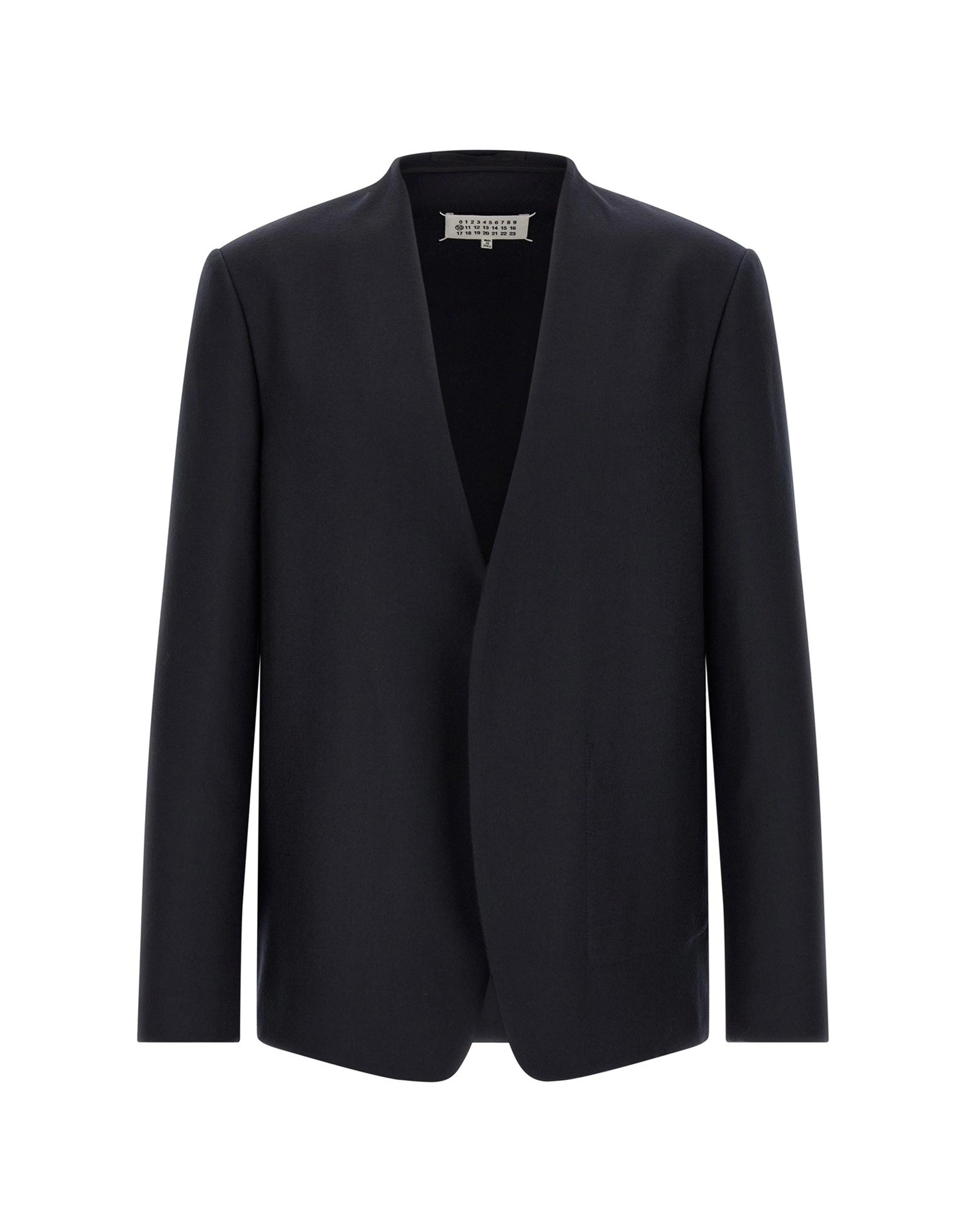 Maison Margiela Minimal Lapel-Free Blazer