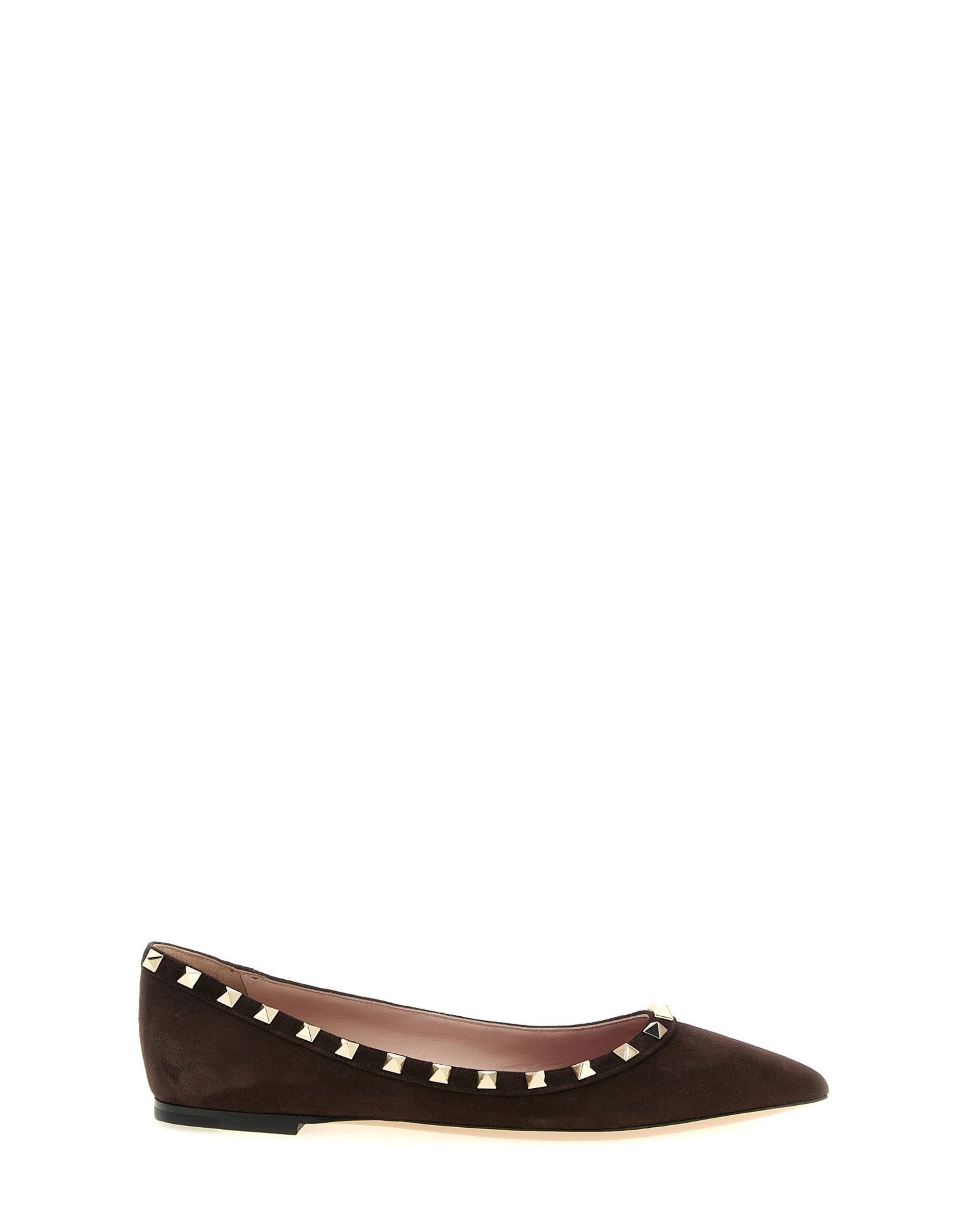 Valentino Garavani Rockstud Pointed Ballet Flats