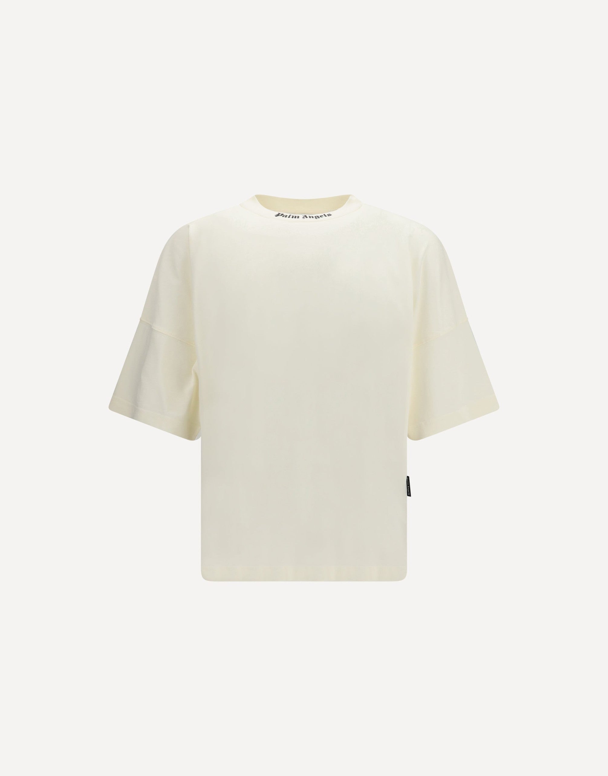 Palm Angels Classic T-Shirt With Oversized Back Logo
