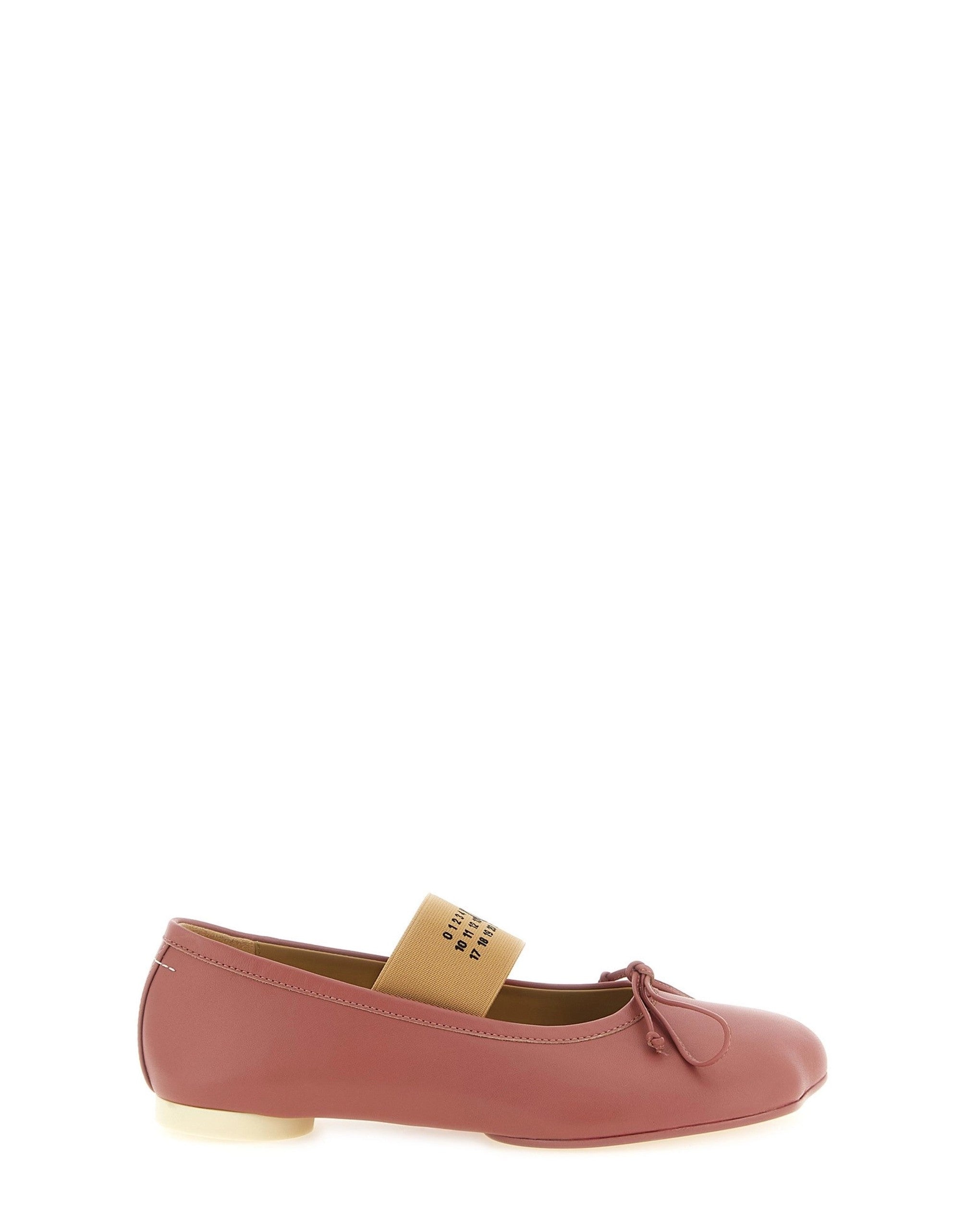 MM6 Maison Margiela Anatomic Numeric Ballet Ballerinas