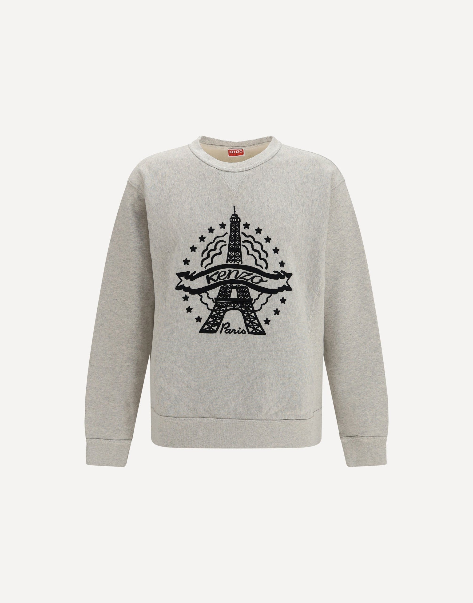 Kenzo Eiffel Tower Cotton Sweatshirt