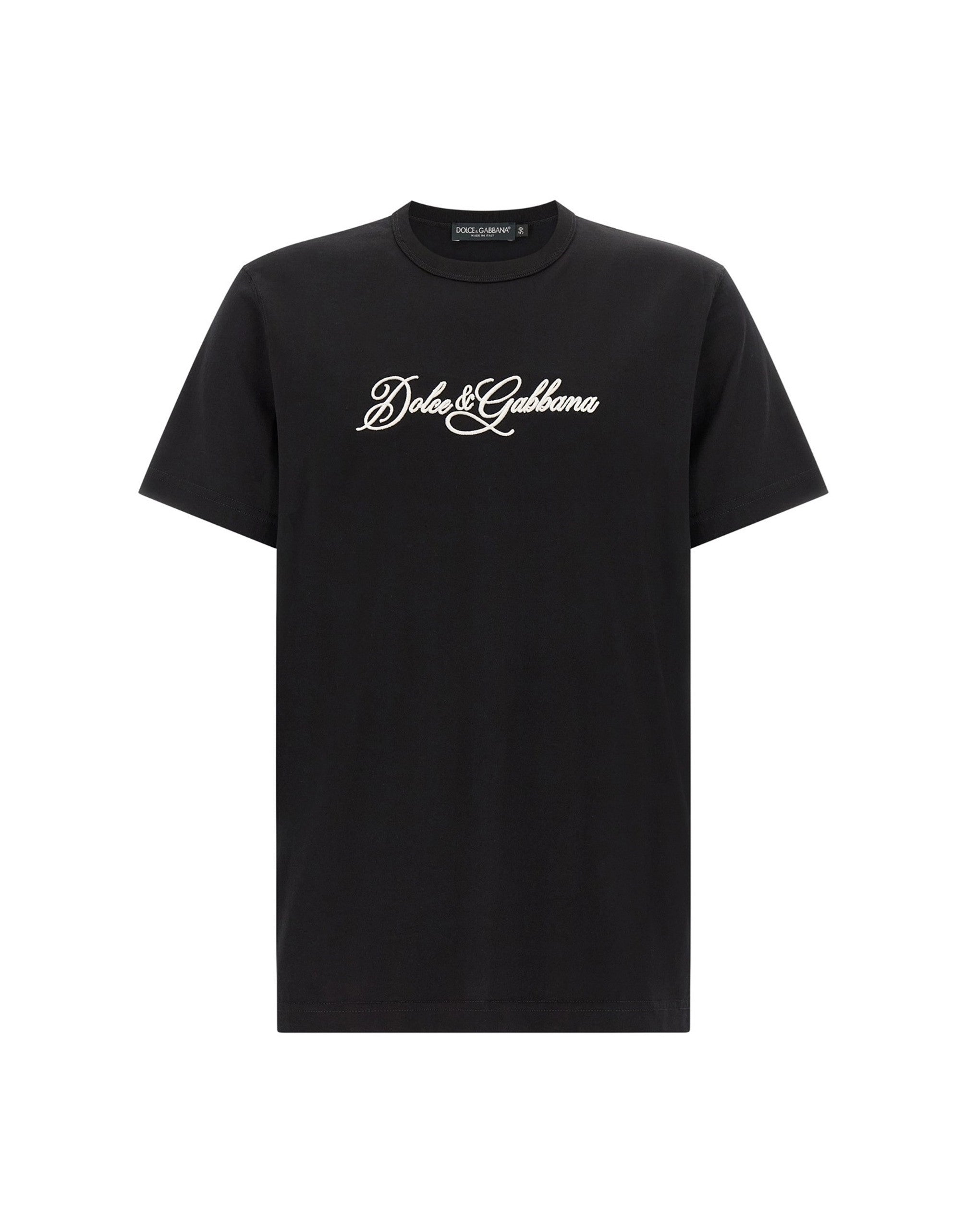 Dolce & Gabbana Logo Embroidery T-Shirt