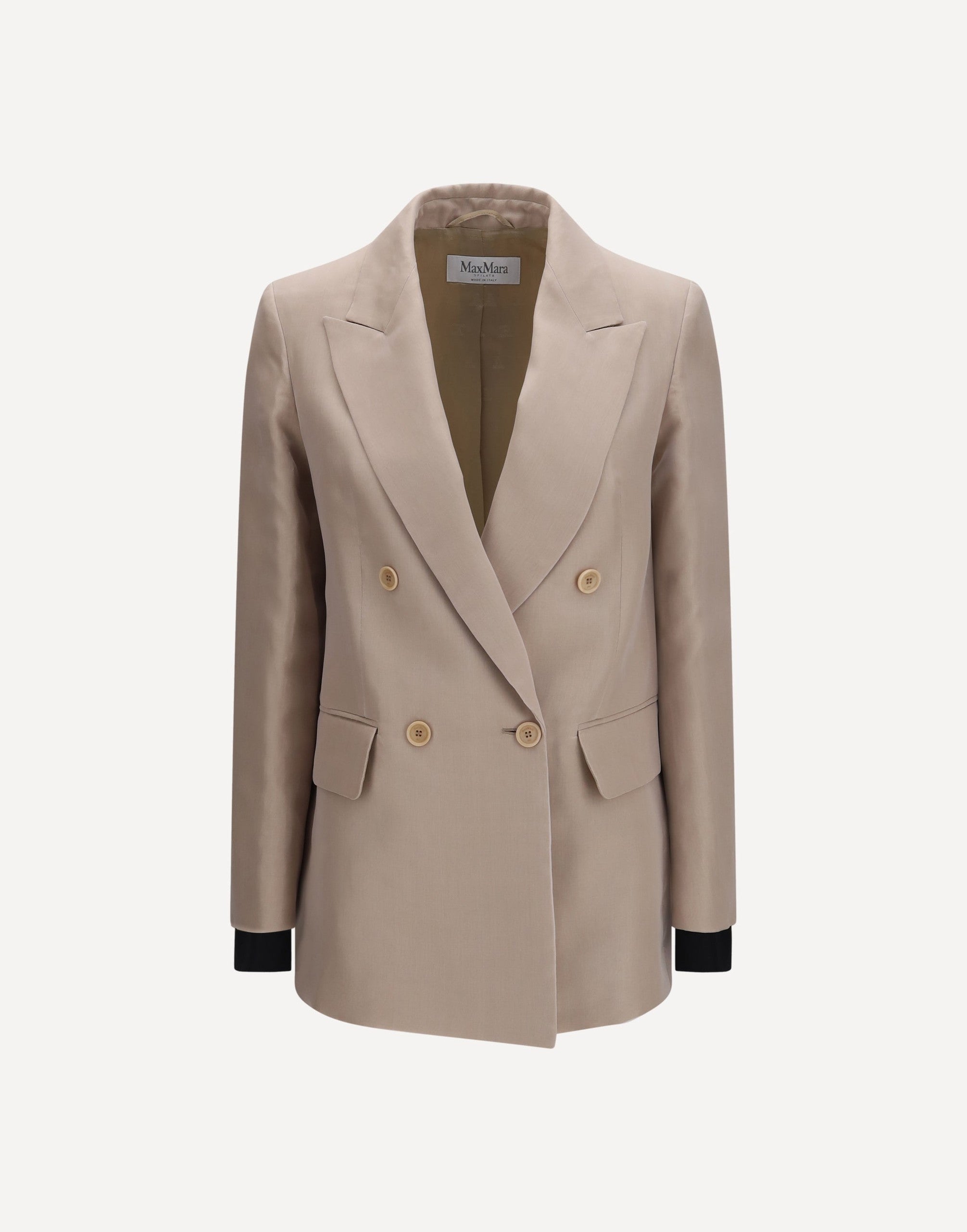 Max Mara Feltro Silk Blazer