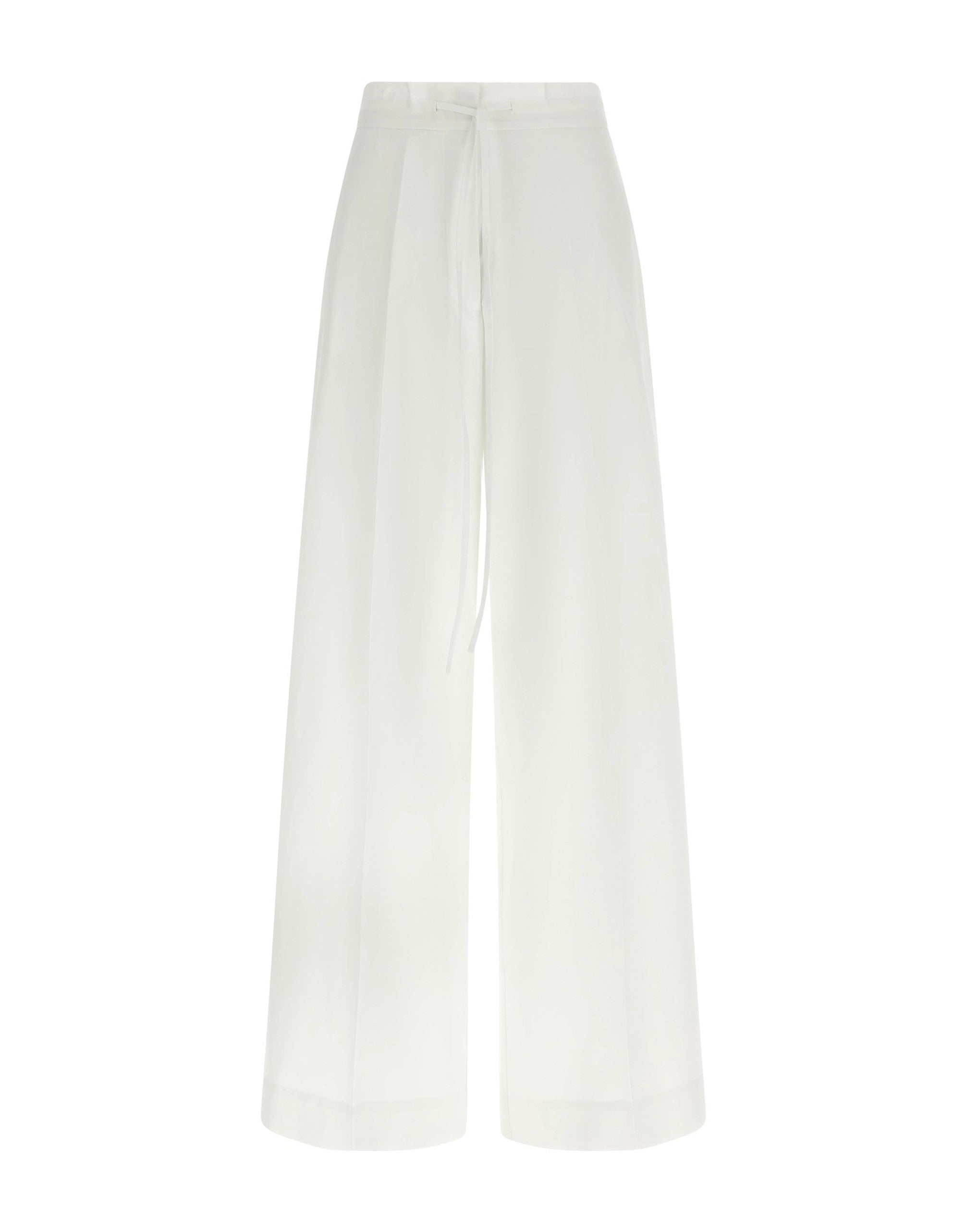 P.A.R.O.S.H. Pantalones de popelina de algodón Cannes