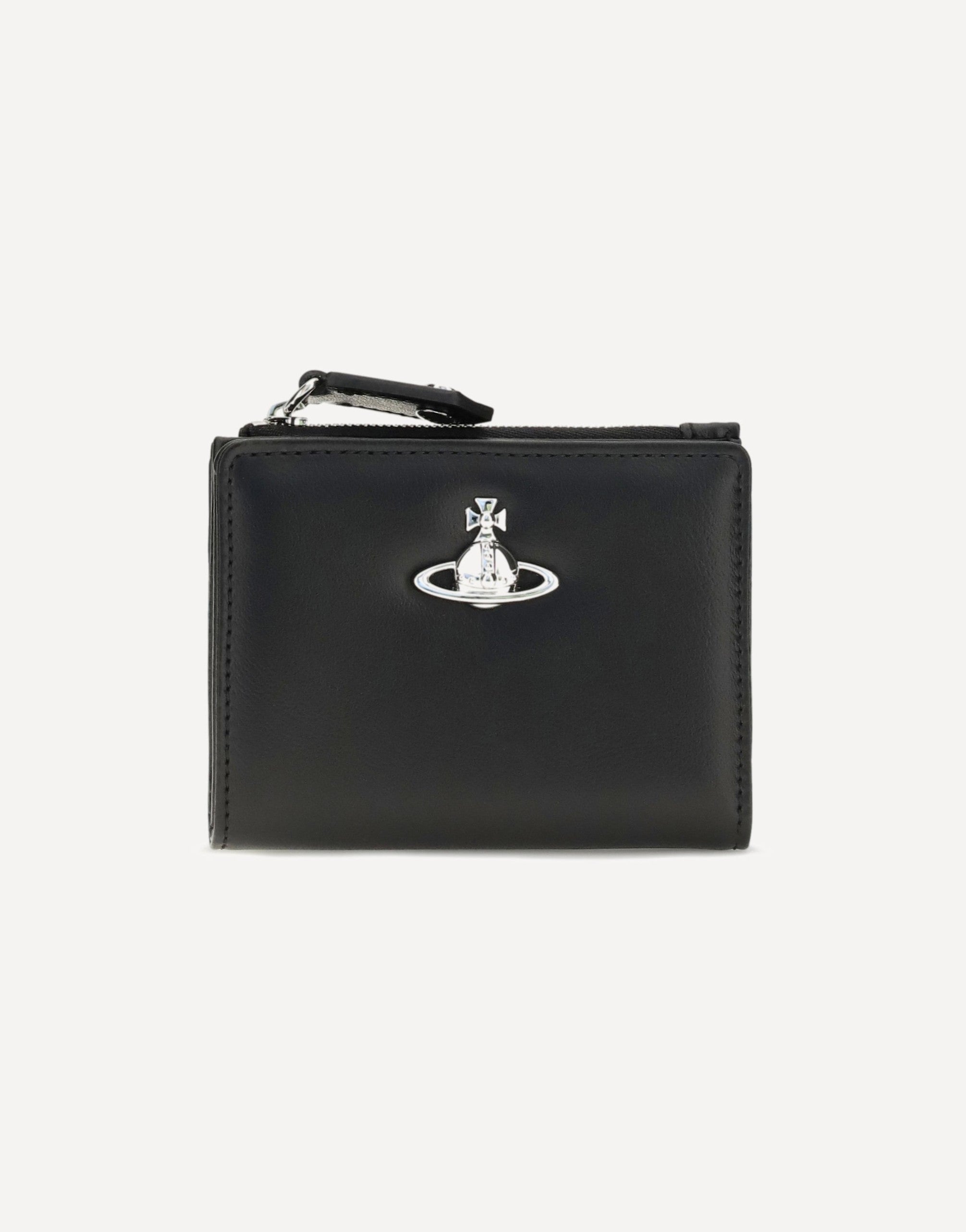 Vivienne Westwood Slim Flap Leather Card Holder