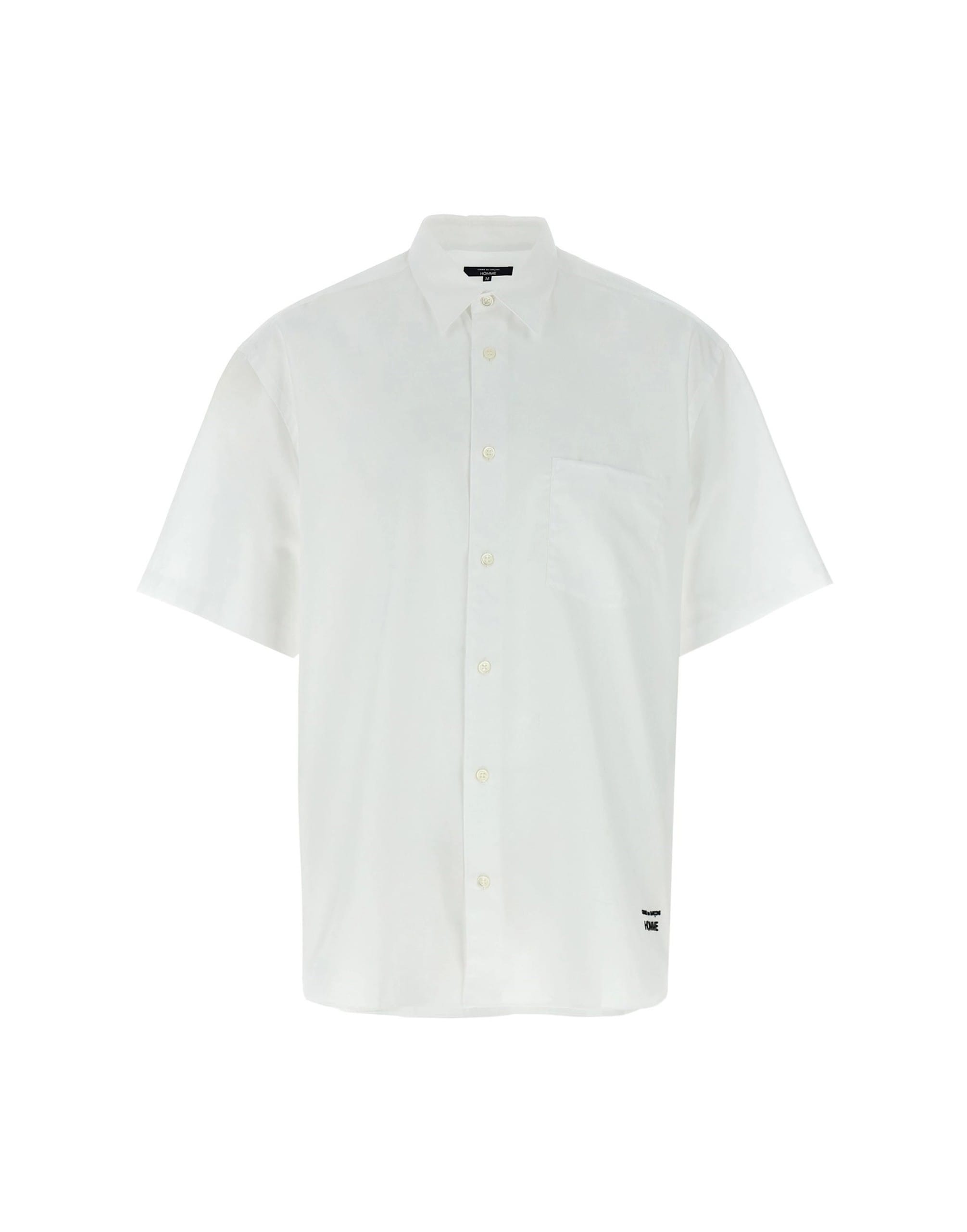 Comme Des Garçons Logo Embroidery Shirt