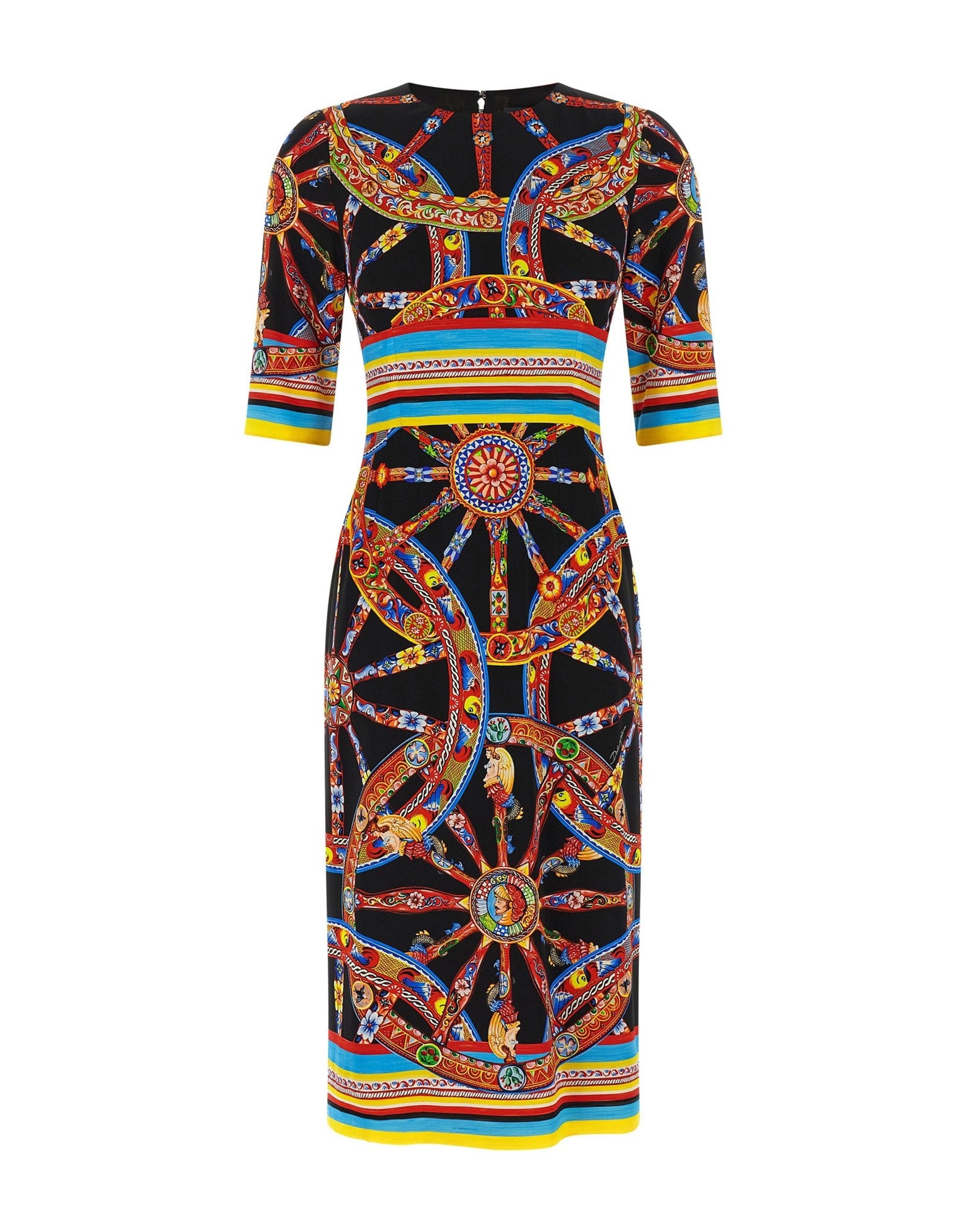 Dolce & Gabbana Carretto Print Dress