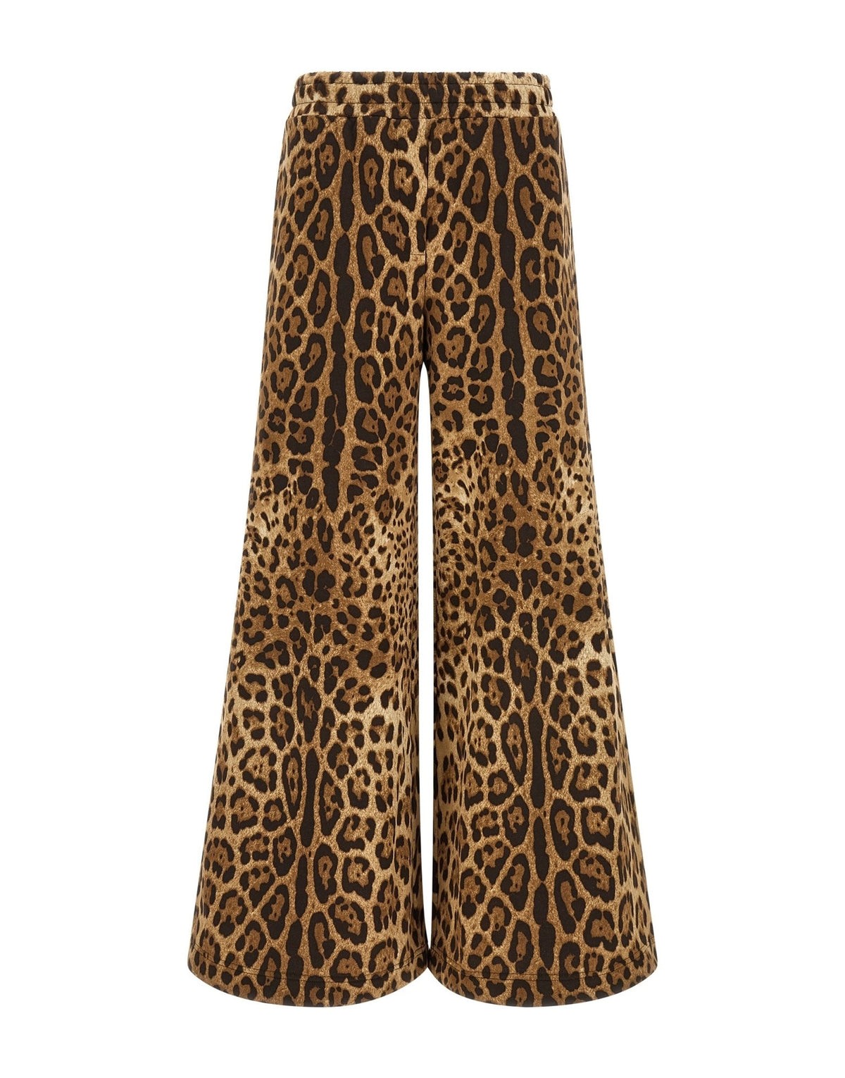 Dolce & Gabbana Leo Print Wide-Leg Pants