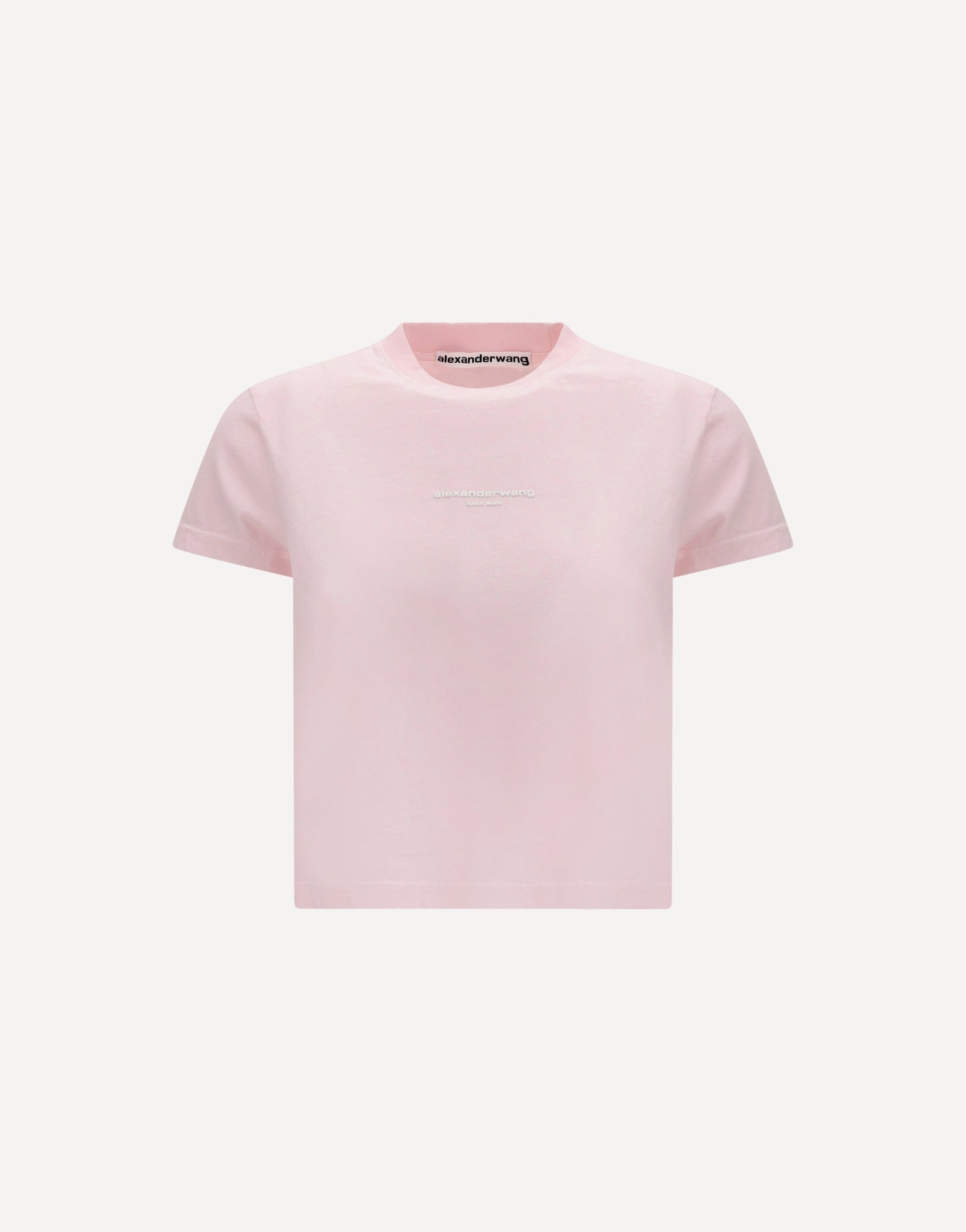 Alexander Wang Short-Sleeve T-Shirt With Central Logo Print