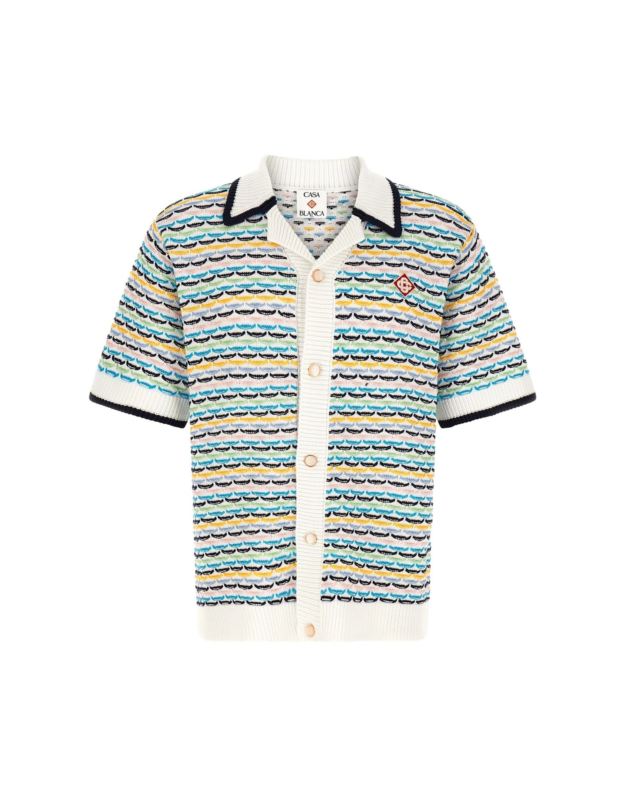 Casablanca Tuck Stitch Shirt