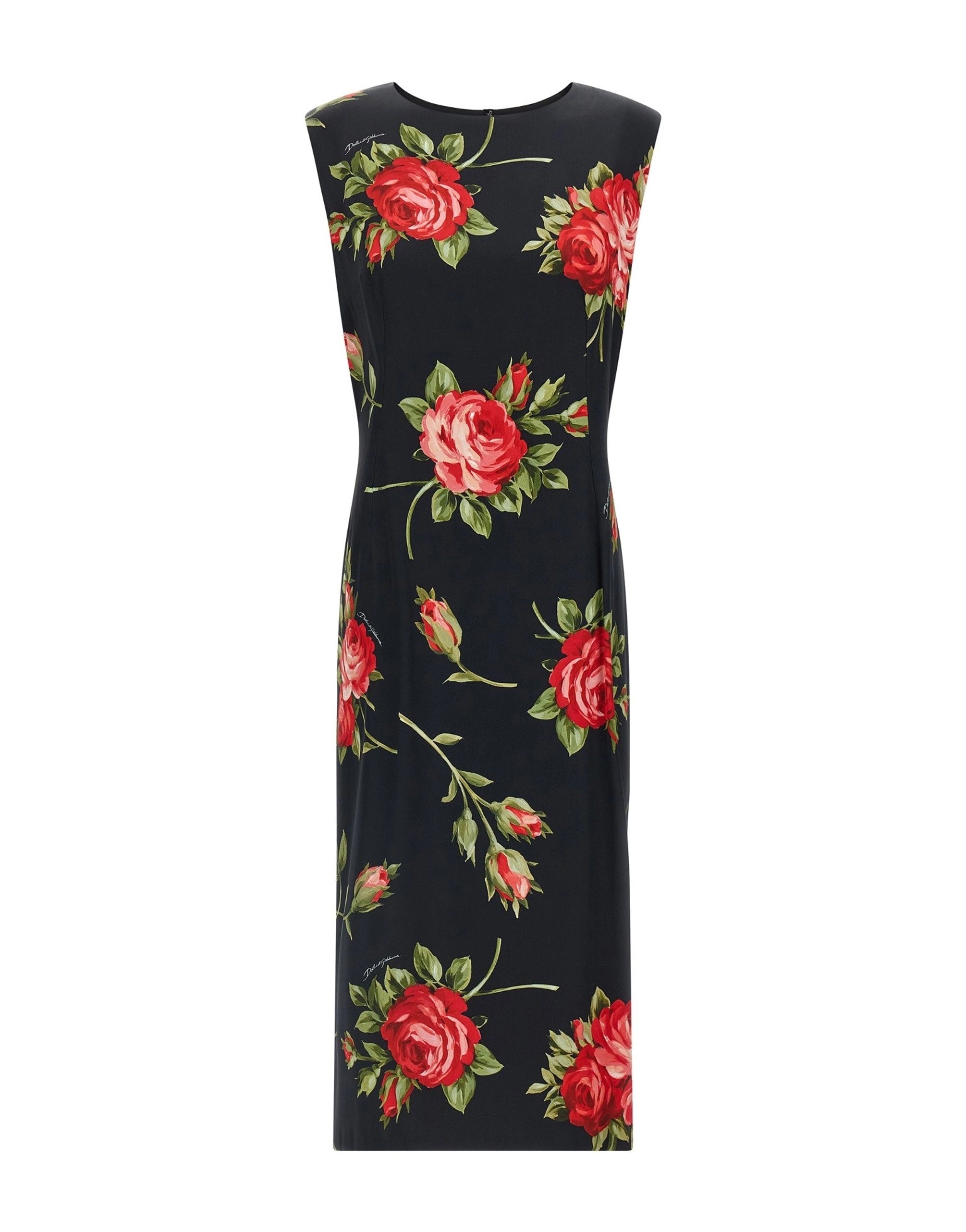 Dolce & Gabbana Bouquet Rose-jurk