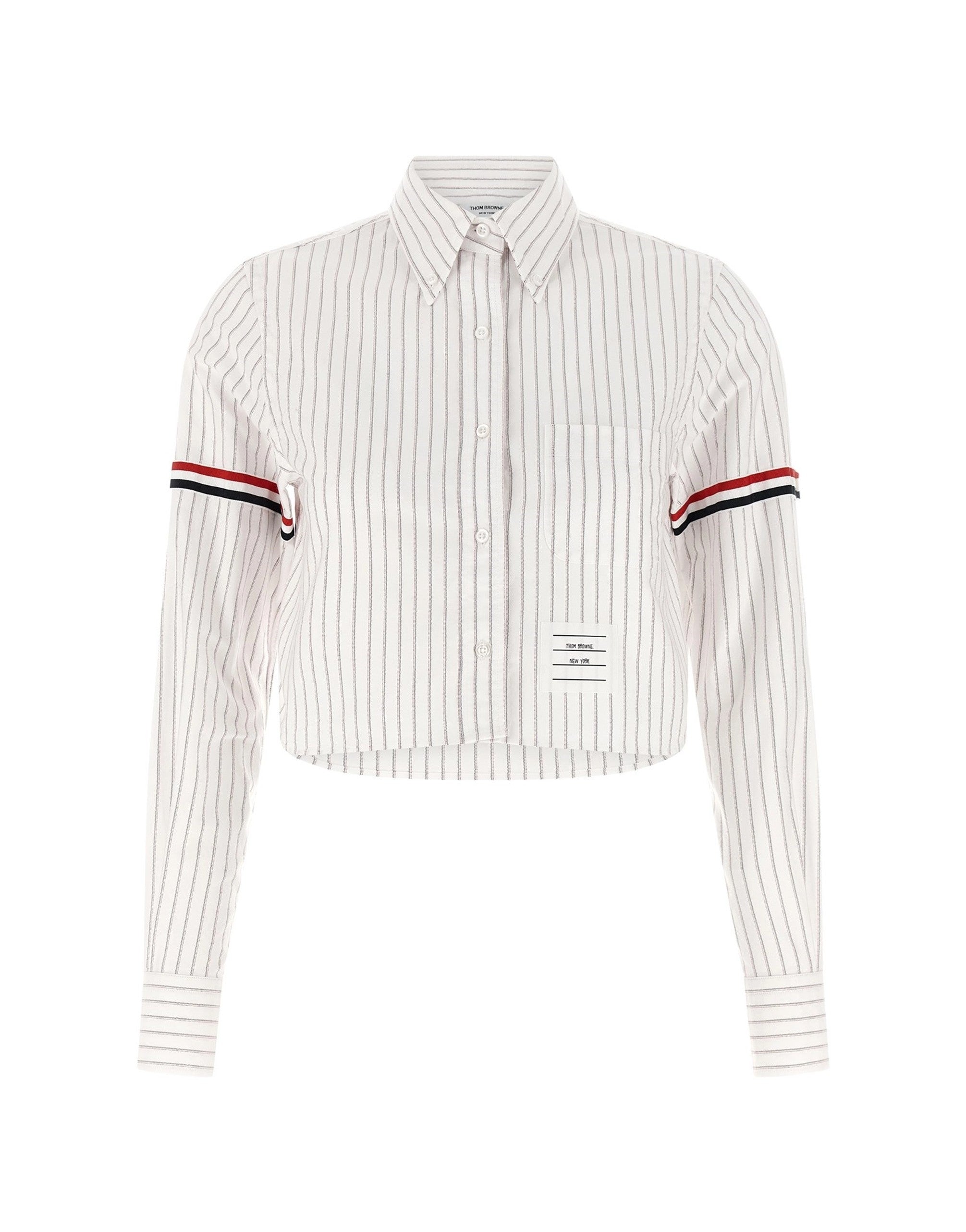 Thom Browne 4bar Cropped Shirt