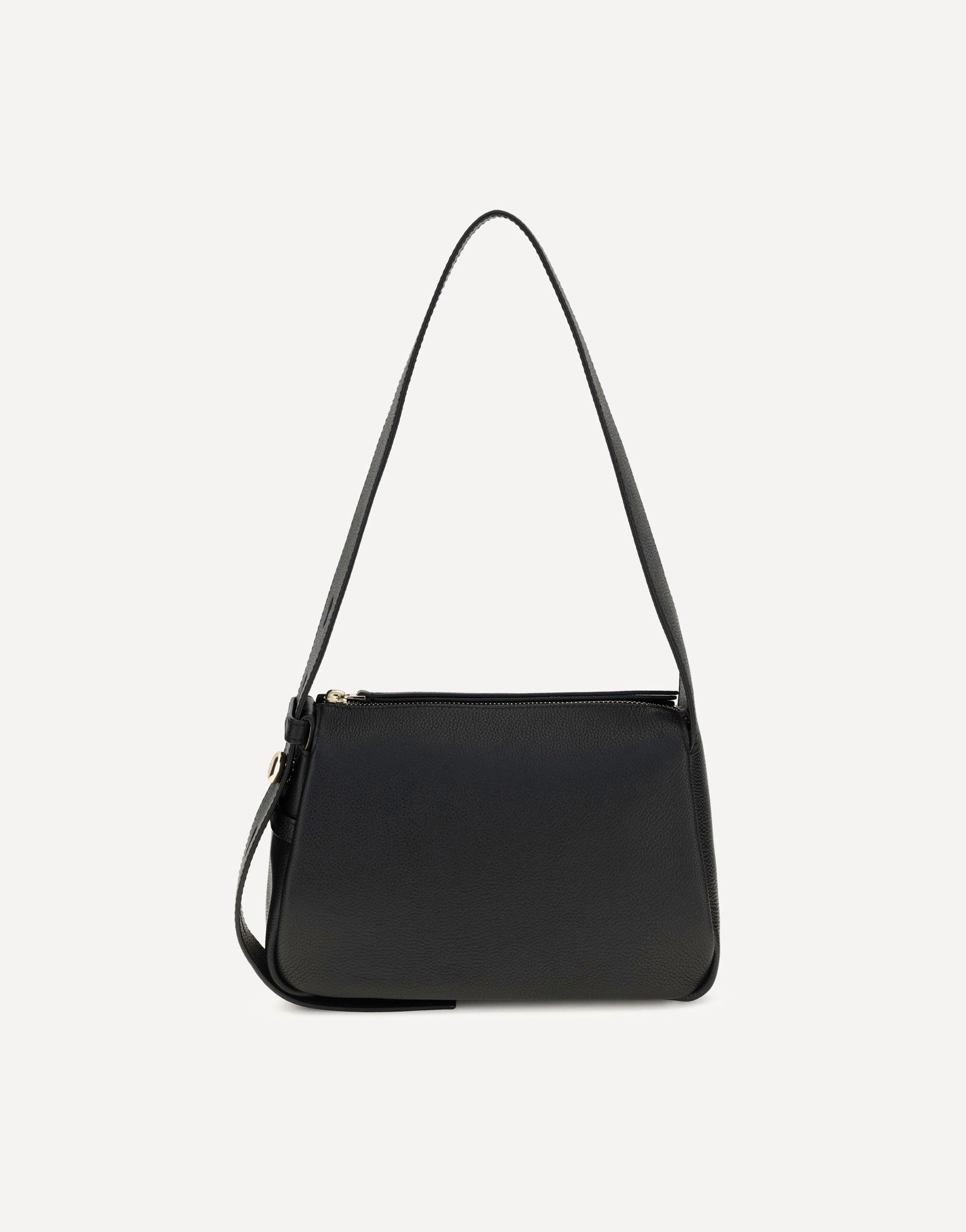 Tory Burch Small Romy Pebbled Leather Shoulder Bag