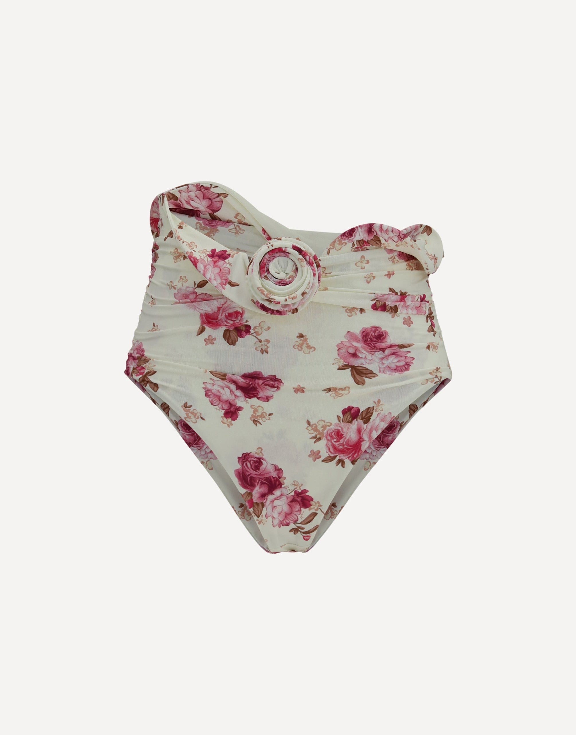 Magda Butrym Vormende bikinibroek met bloemenprint