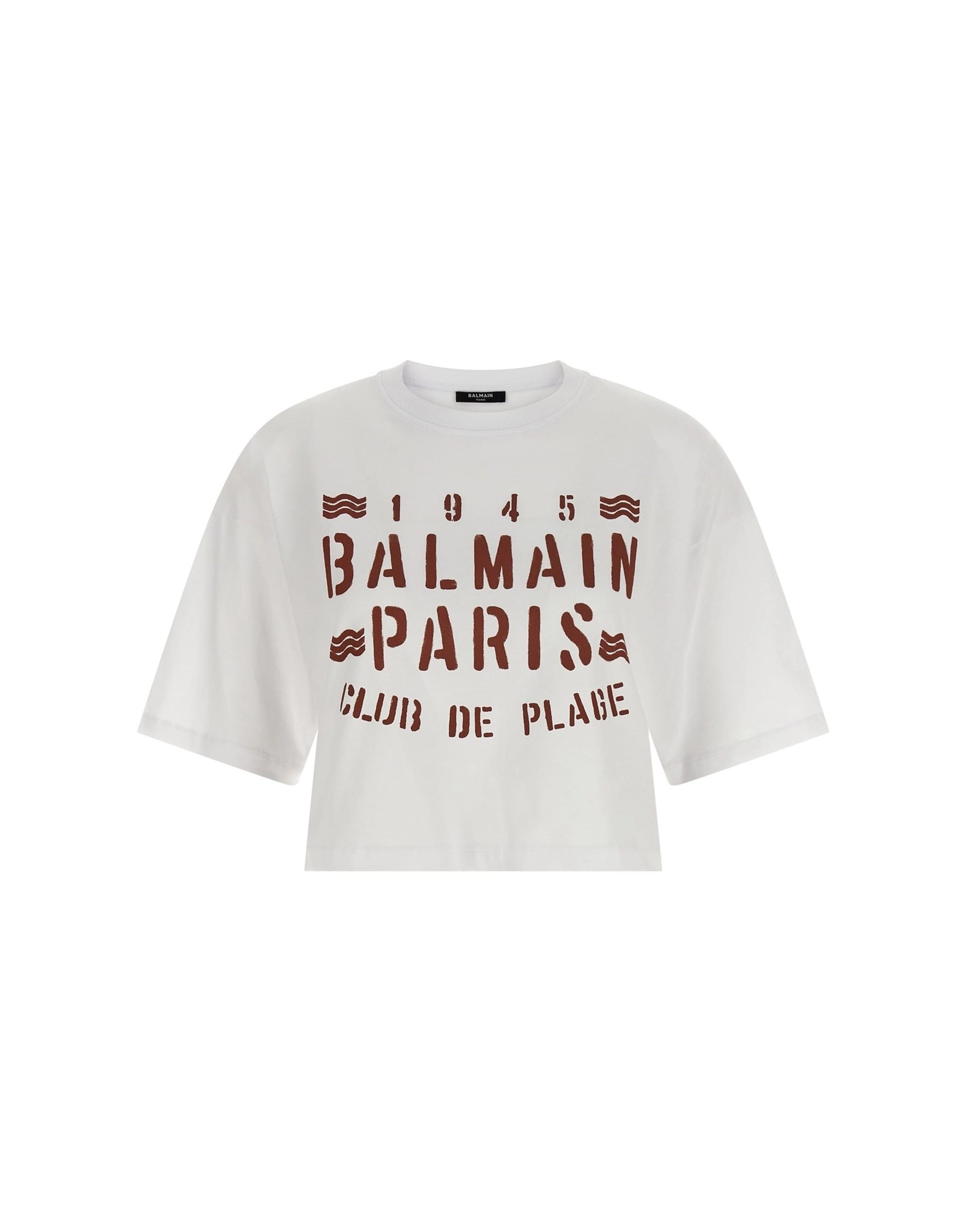 Balmain Plage Print T-Shirt