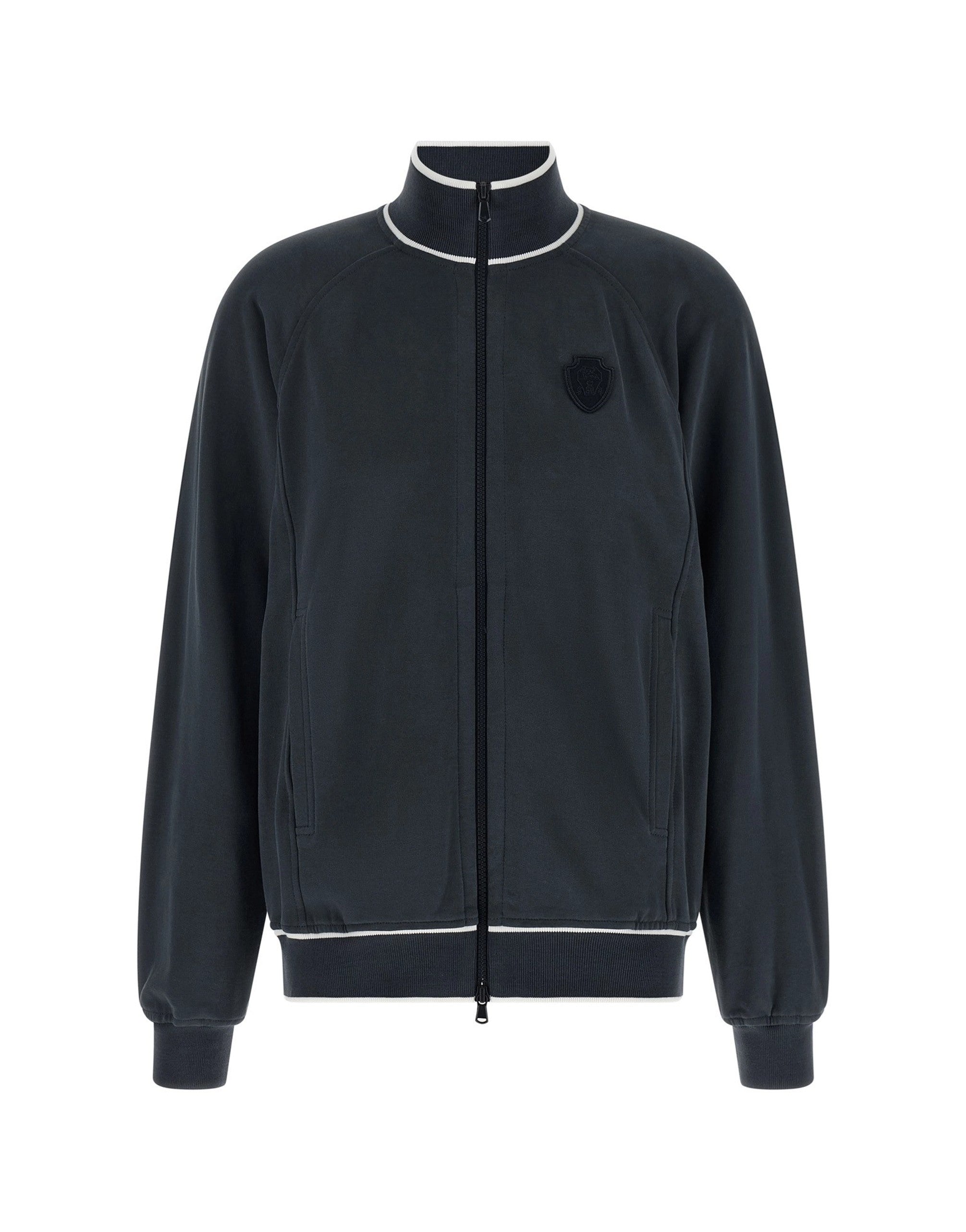 Brunello Cucinelli Heraldic Patch Sweatshirt