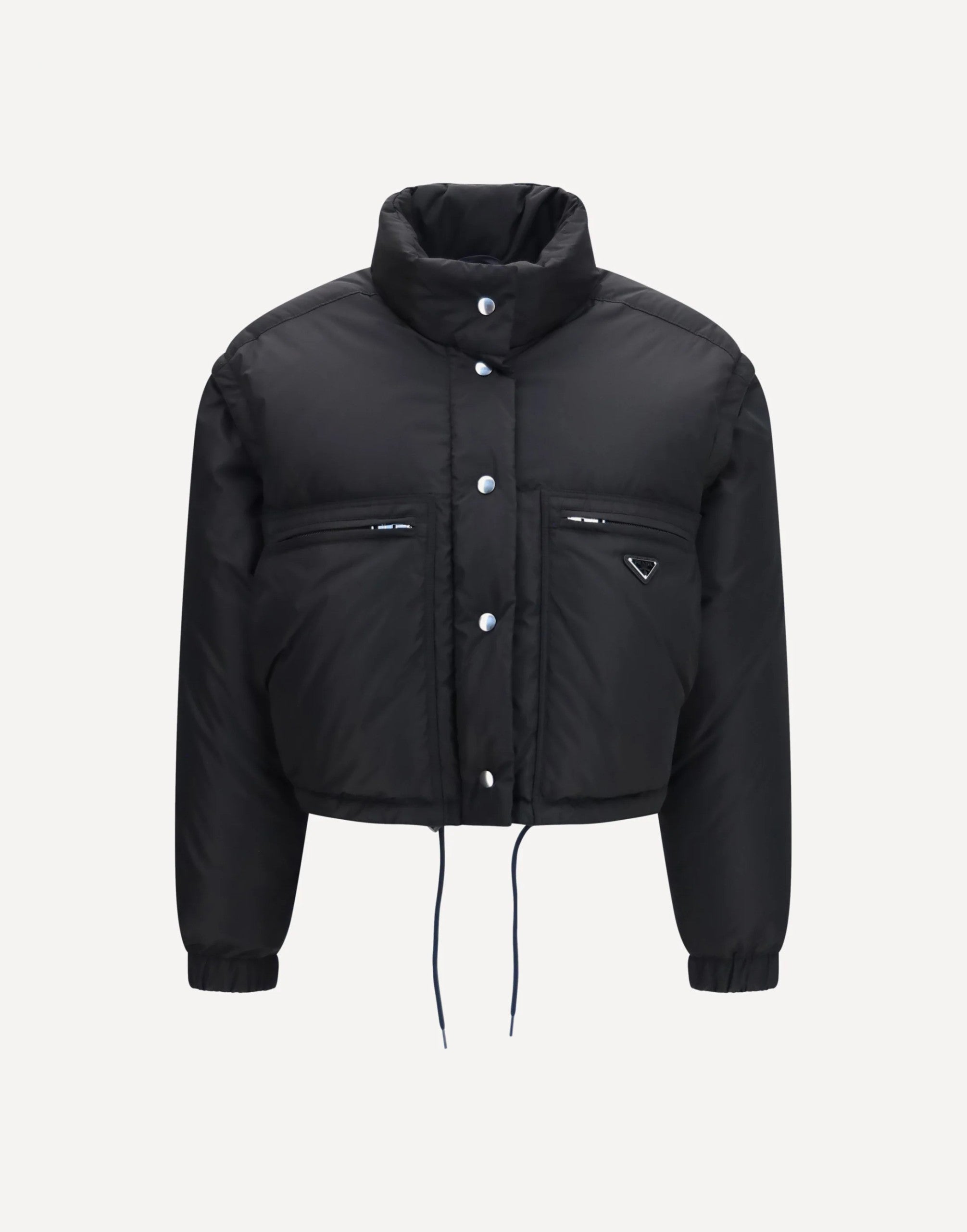 PRADAダウン48 Prada Short Padded Jacket With Zip | Sendegaro