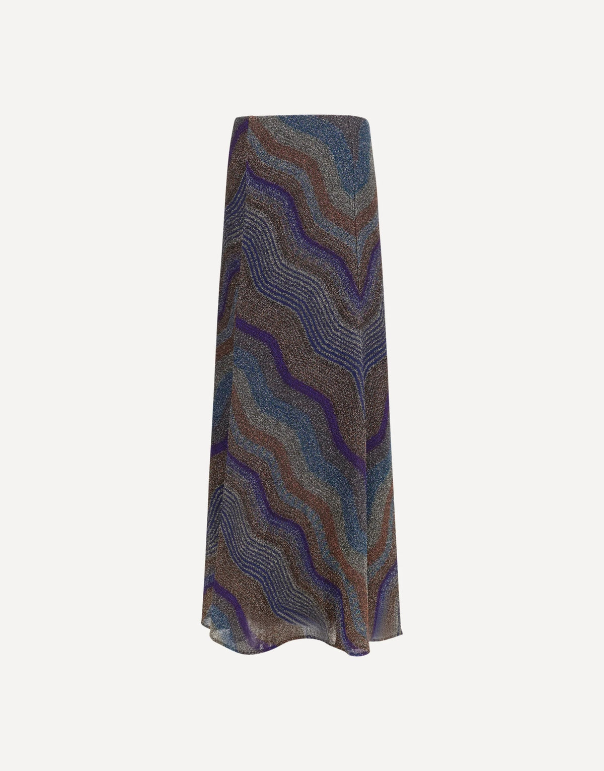 Missoni Sequined Chevron Lamé Skirt