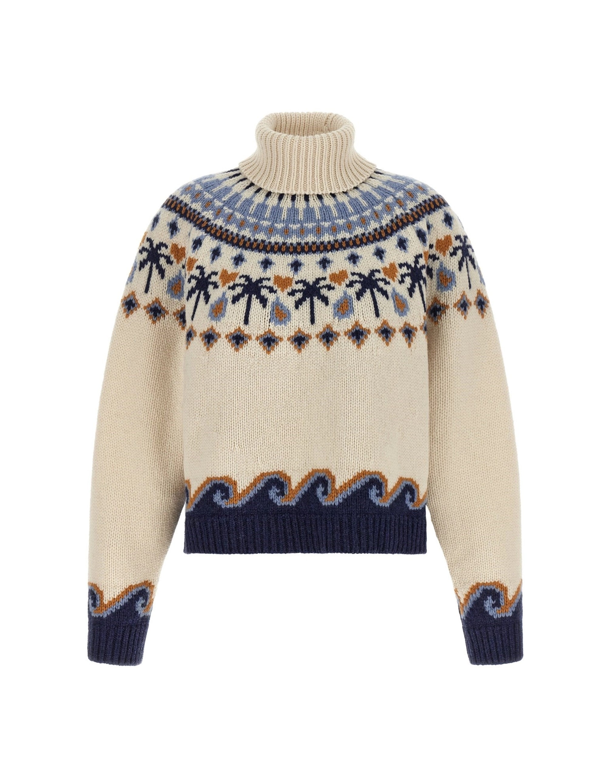Alanui Sweet Winter Turtleneck Sweater