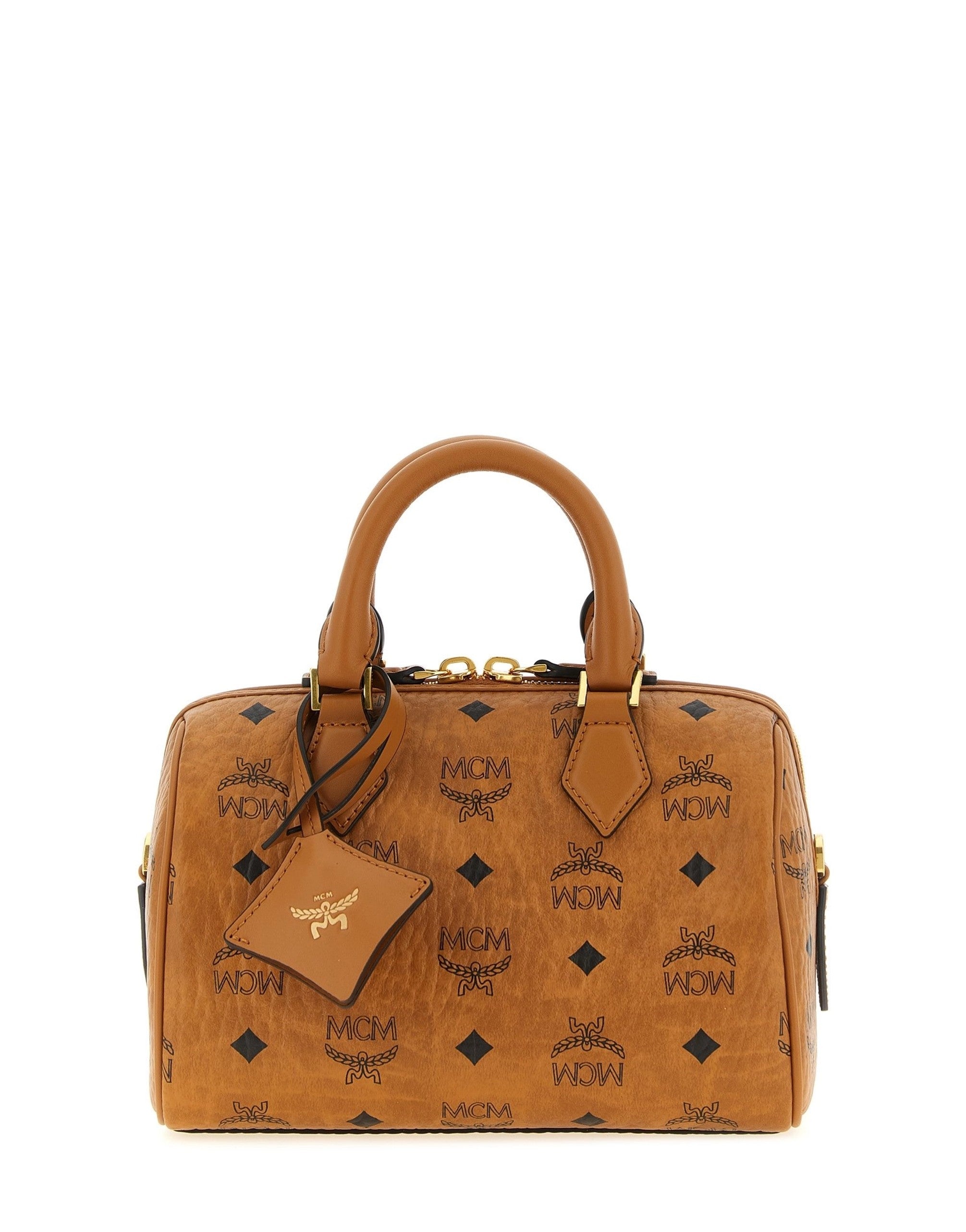 MCM Ella Boston Small Handbag