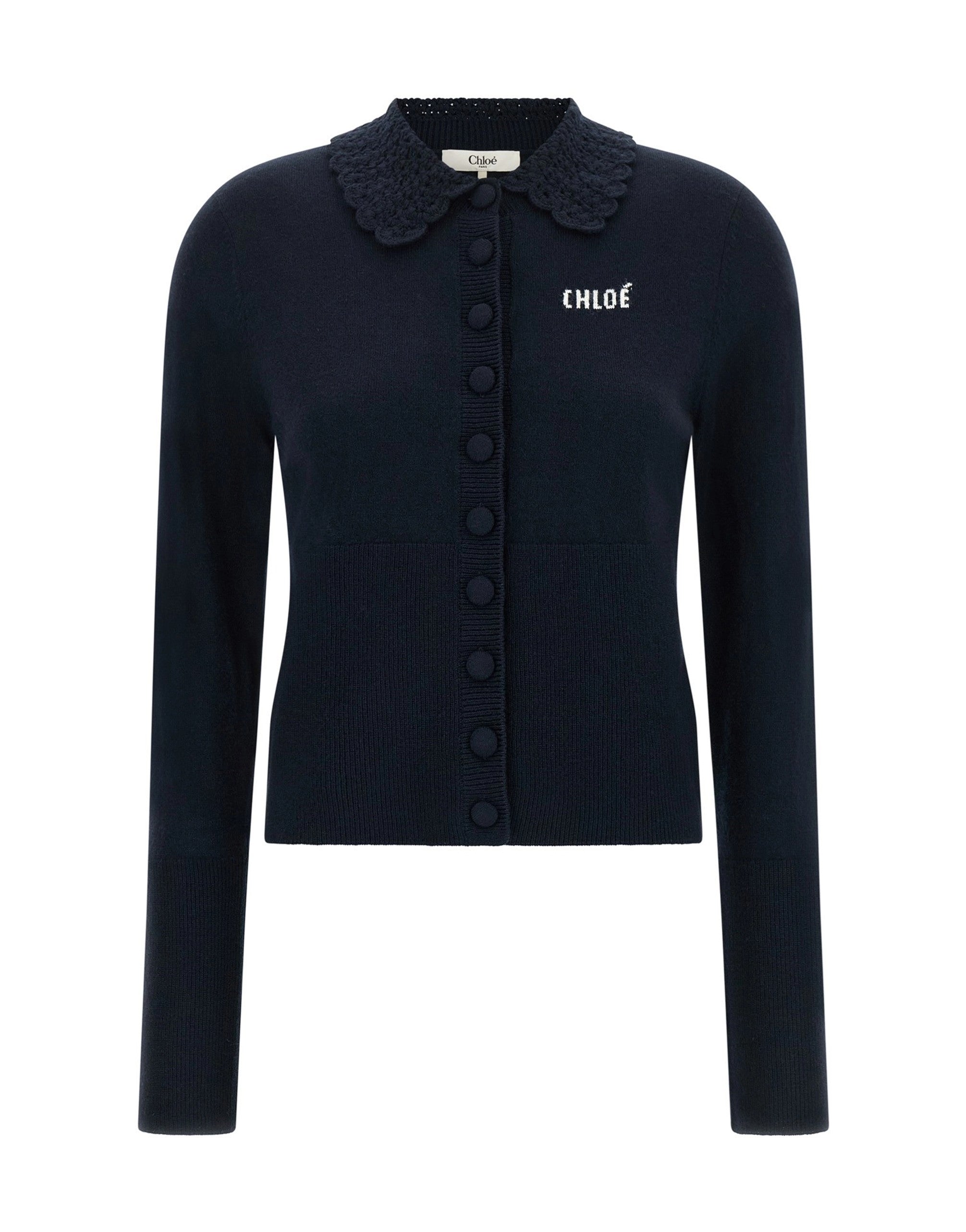 Chloé Collared Cardigan