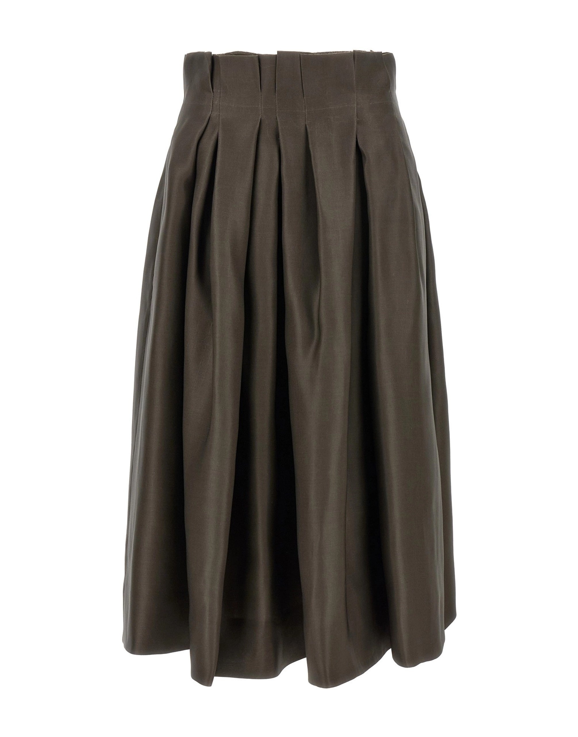 Khaite Astrid Midi Skirt