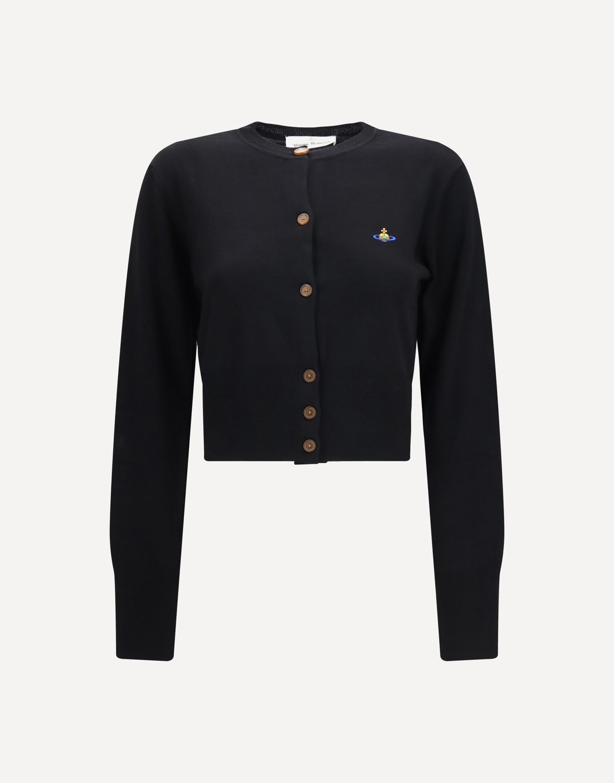 Vivienne Westwood Bea Cropped Wool Cardigan