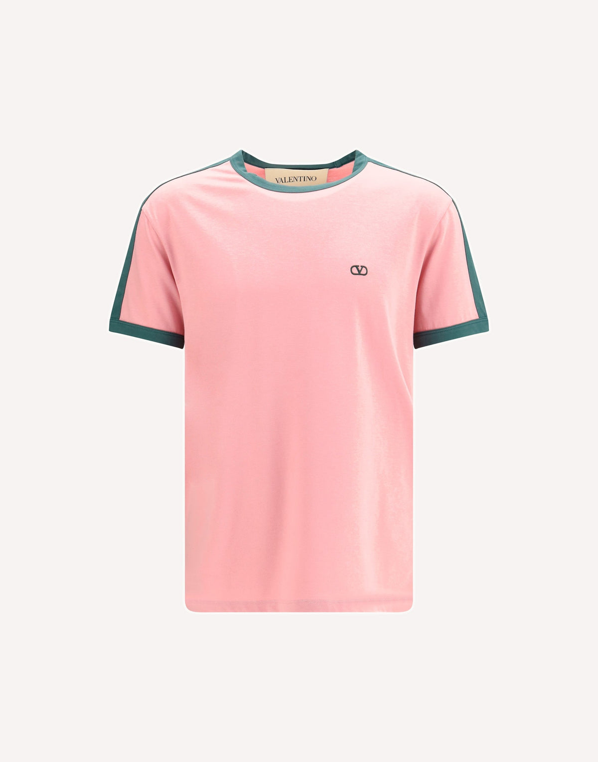 Valentino Garavani Embroidered Logo Cotton-Jersey T-Shirt
