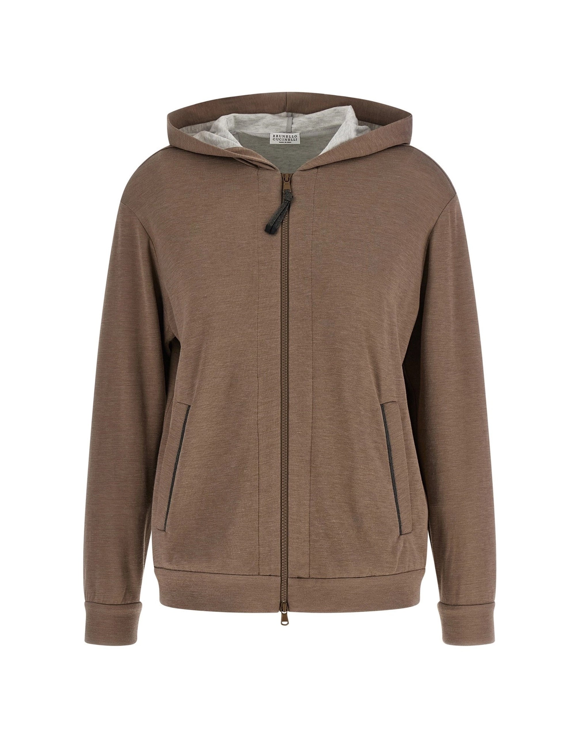 Brunello Cucinelli Monile Zip Hoodie