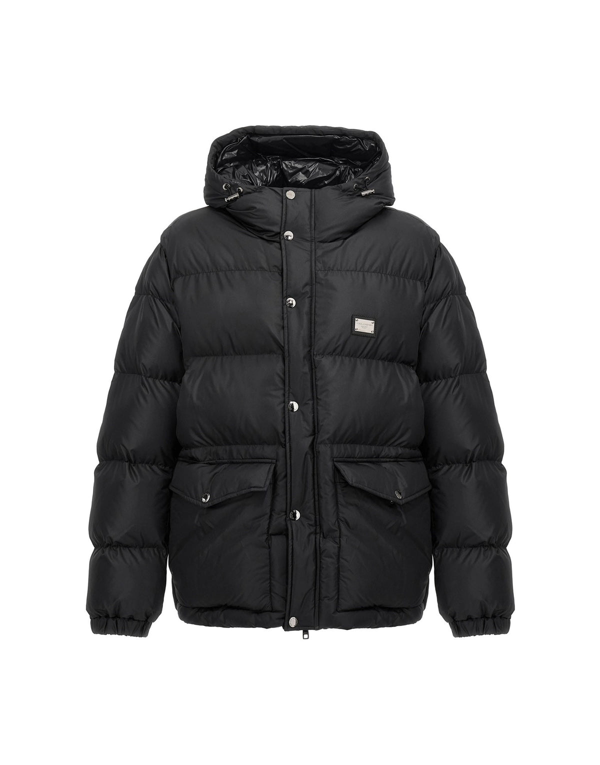 Dolce & Gabbana Logo Plate Down Jacket