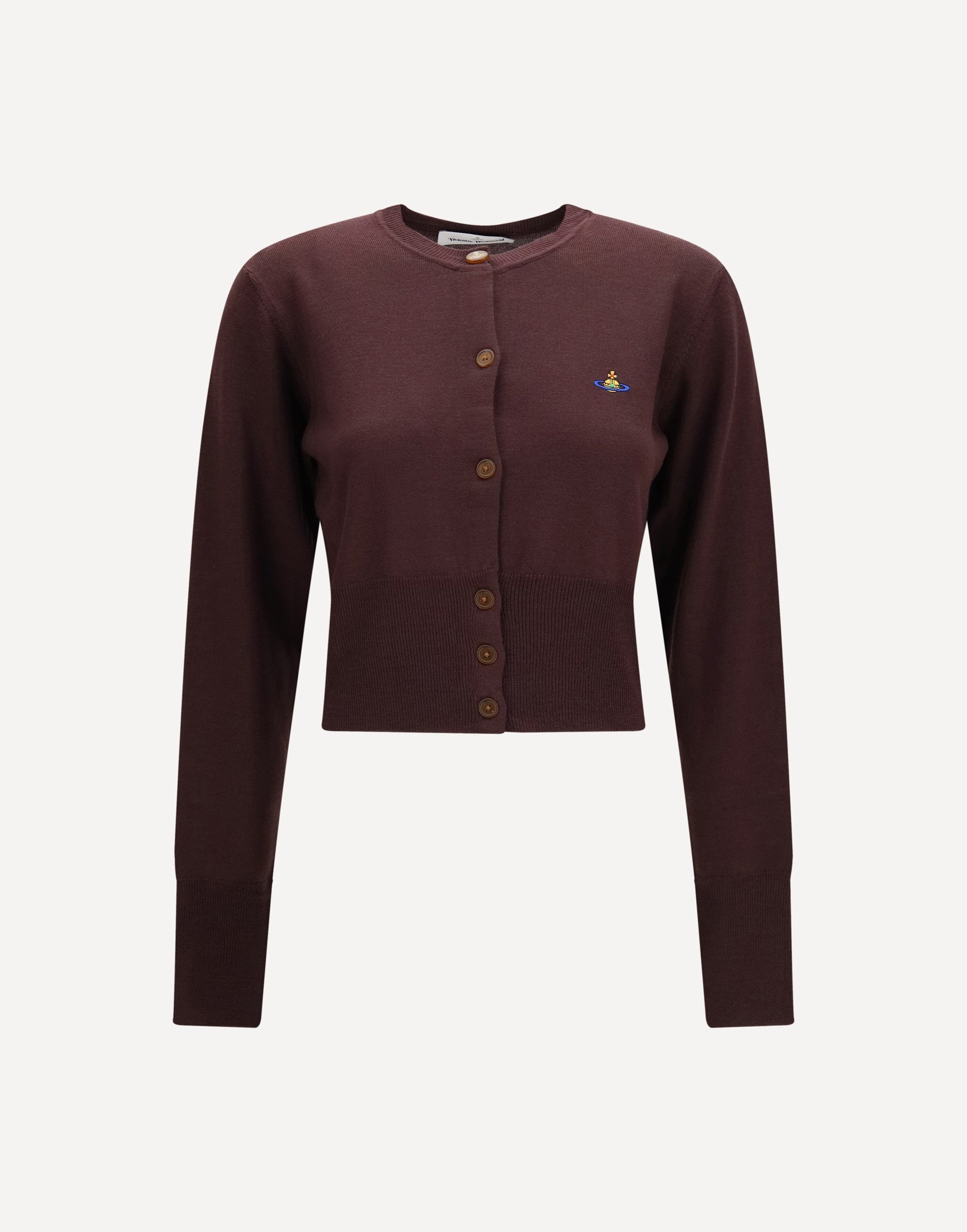Vivienne Westwood Bea Cropped Wool Cardigan